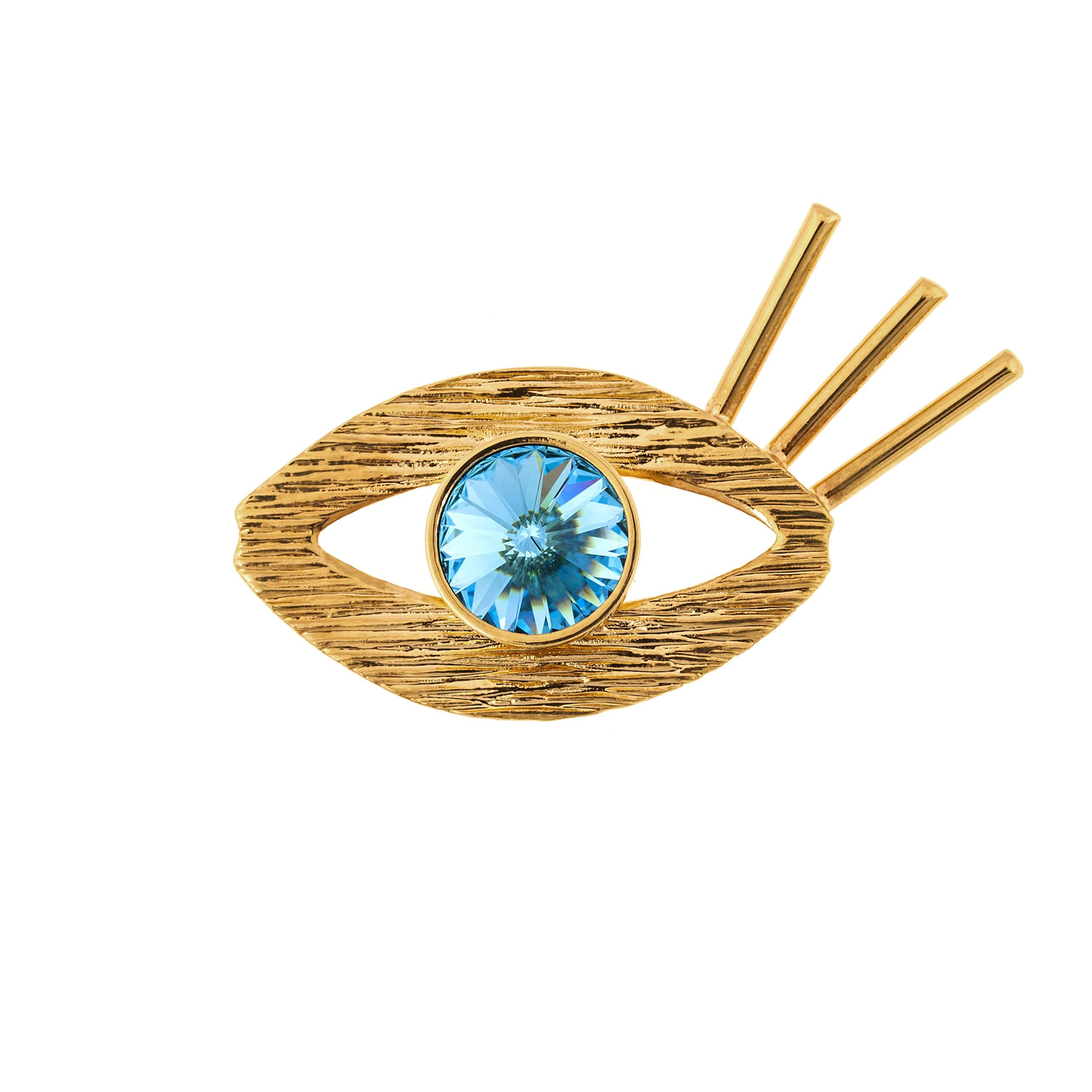 10 DECOART Eye Pin Brooch
