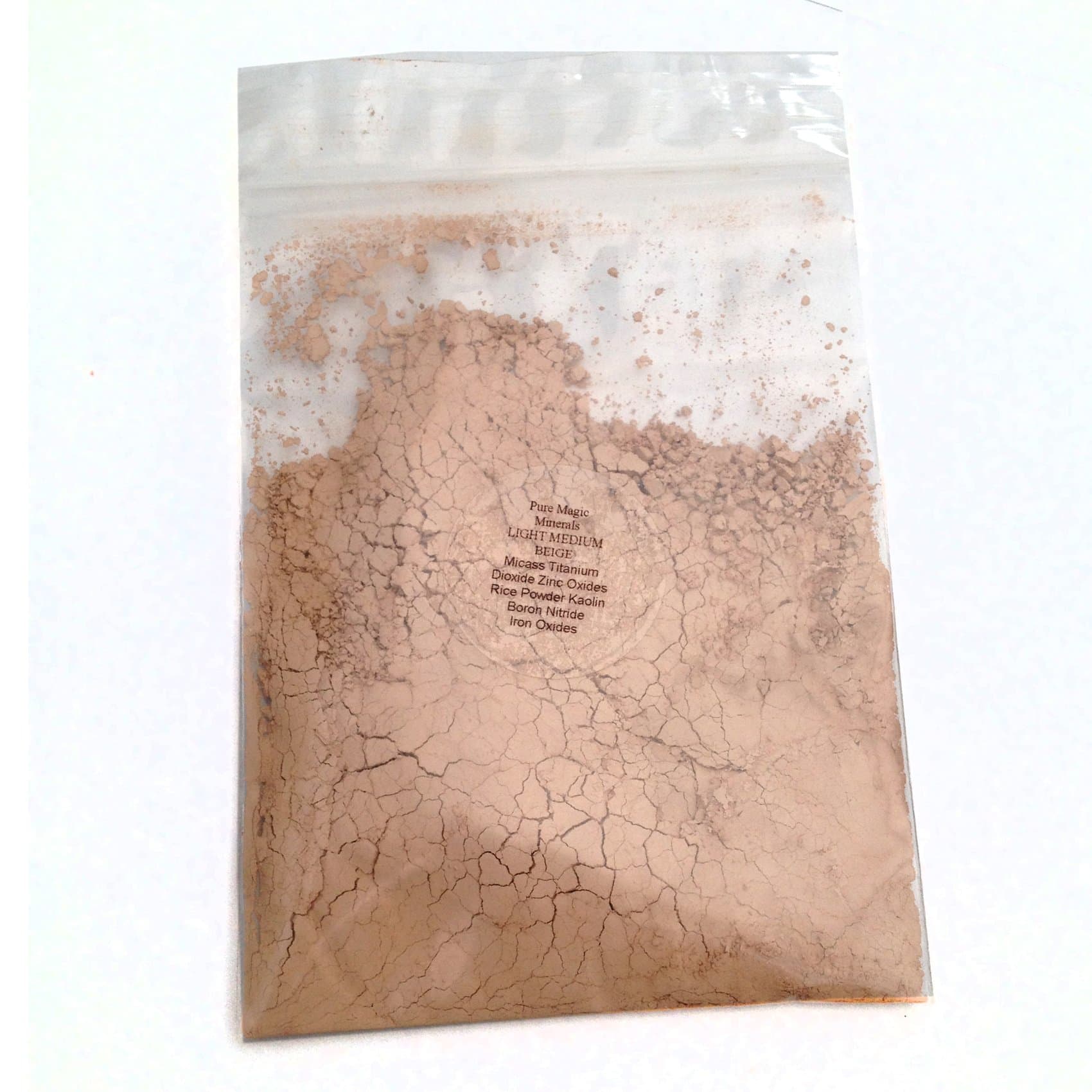 LIGHT MEDIUM BEIGE 10g REFILL (NO JAR) Mineral foundation Full Cover Makeup Bare Finish Soft Glow Cover Acne Rosacea Redness