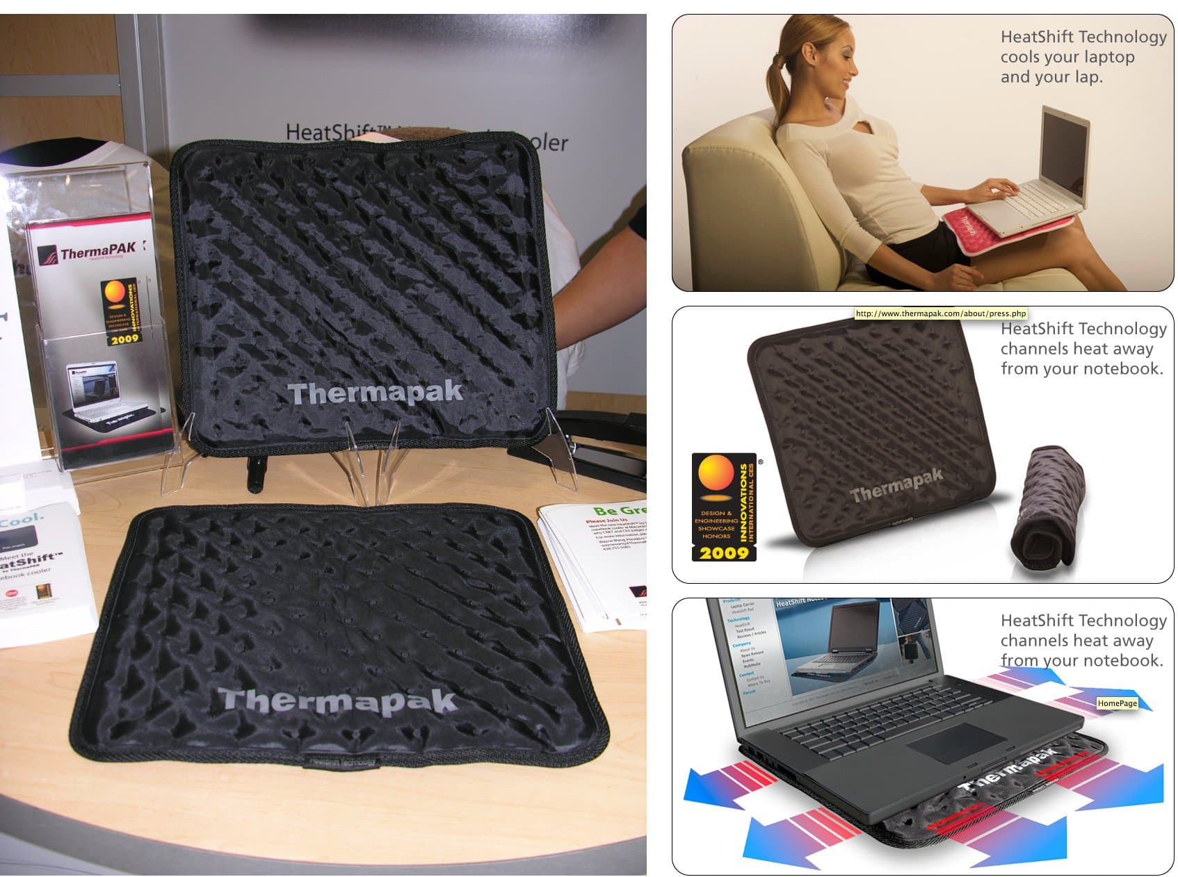 ThermaPAK Laptop Cooling Heatshift Pad