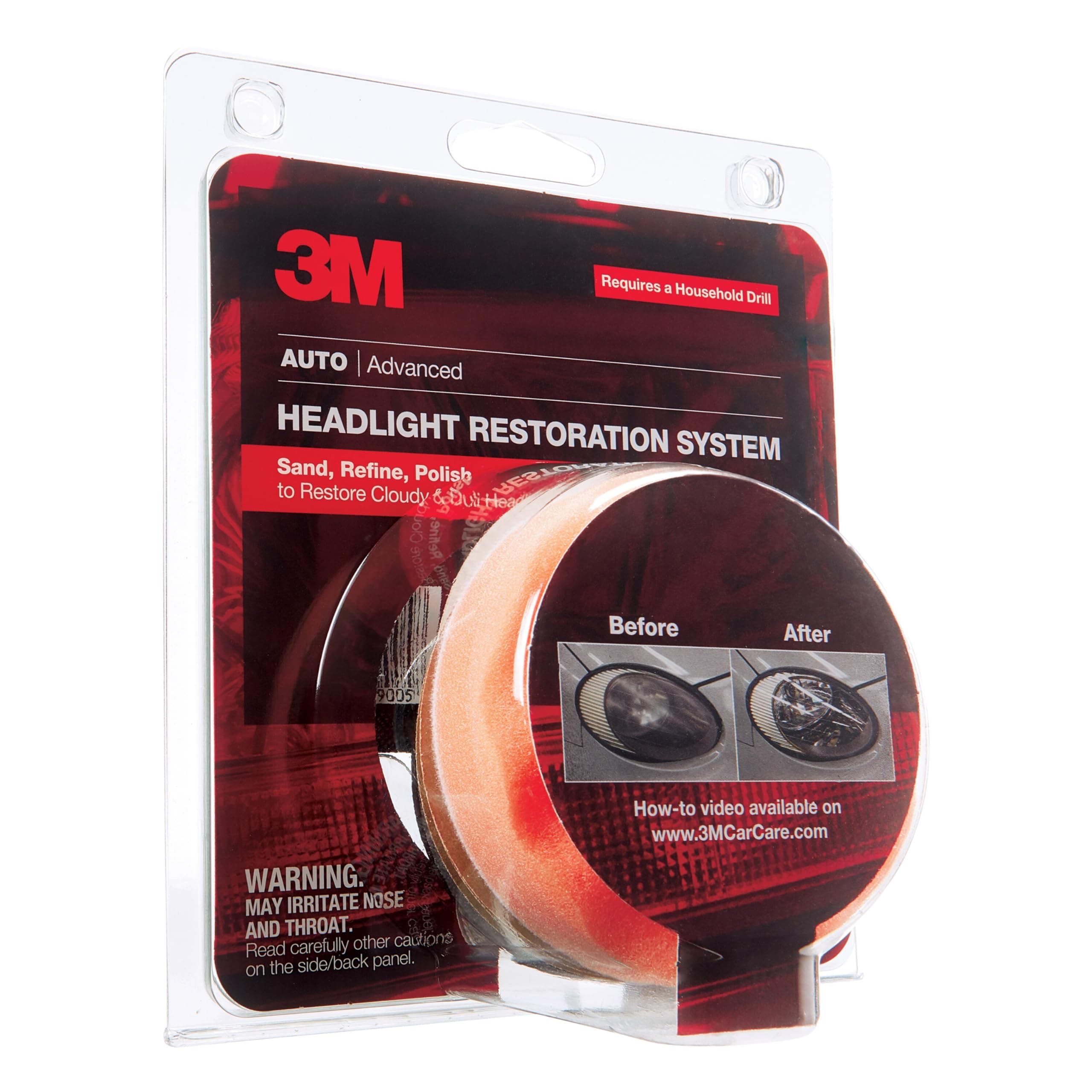 Headlight Lens Restoration System, 39008, 1 Kit