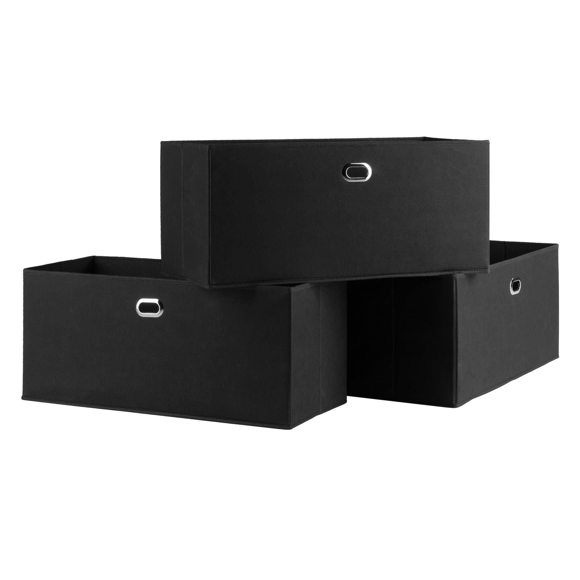 Wood Torino Storage/Organization, Black