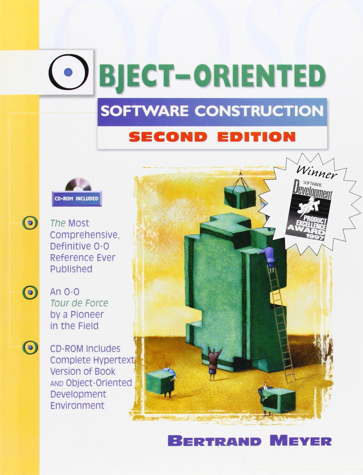 Object-Oriented Software Construction (Book/CD-ROM) (Prentice-hall International Series in Computer Science) Paperback – 3 April 1997