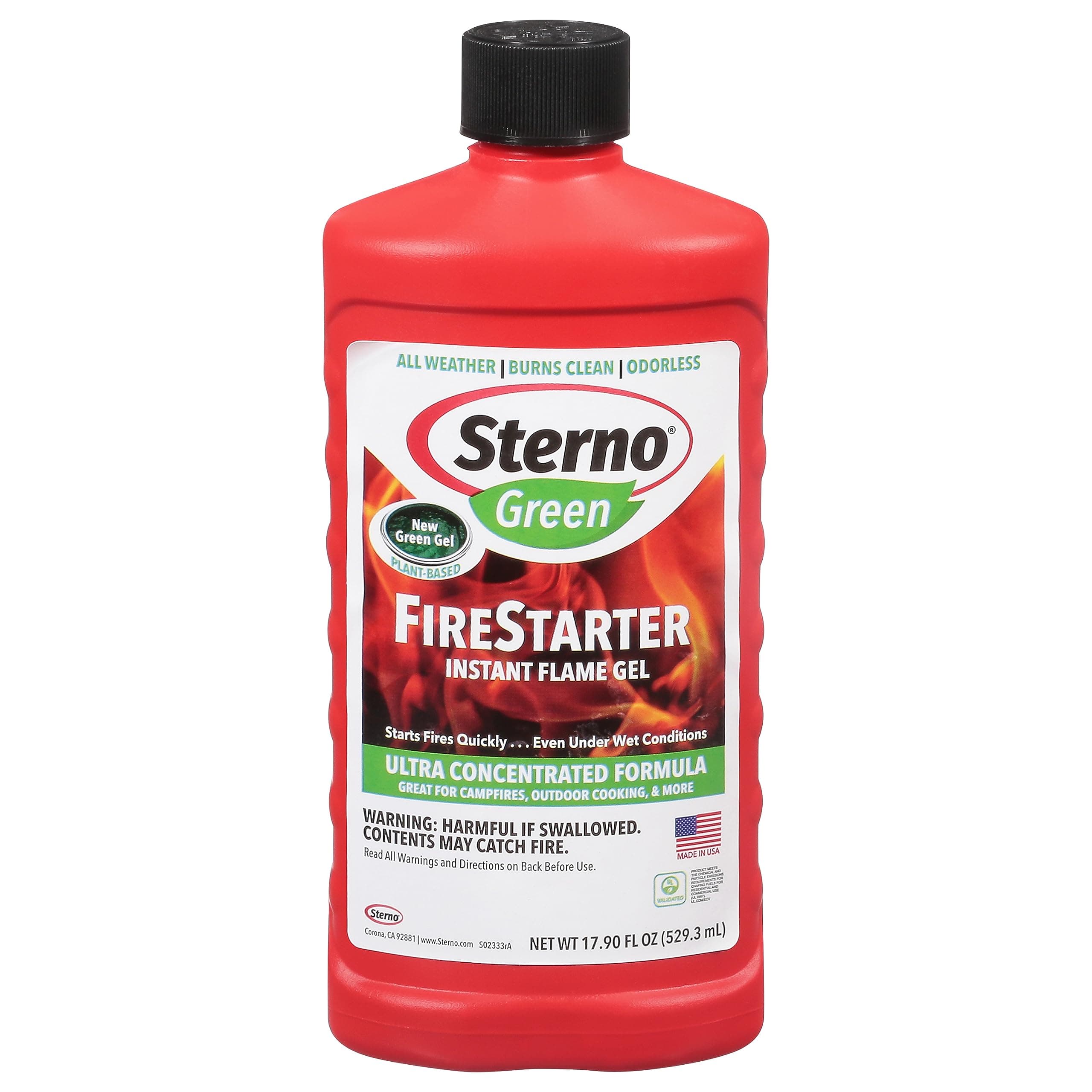 Sterno All- Weather Instant Flame Gel Fire Starter