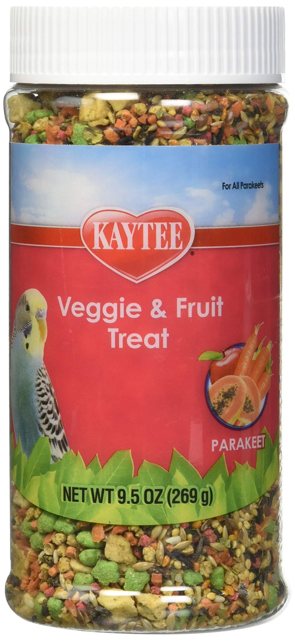 Kaytee Parakeet Gourmet Fruit/Vegetable 9.5oz