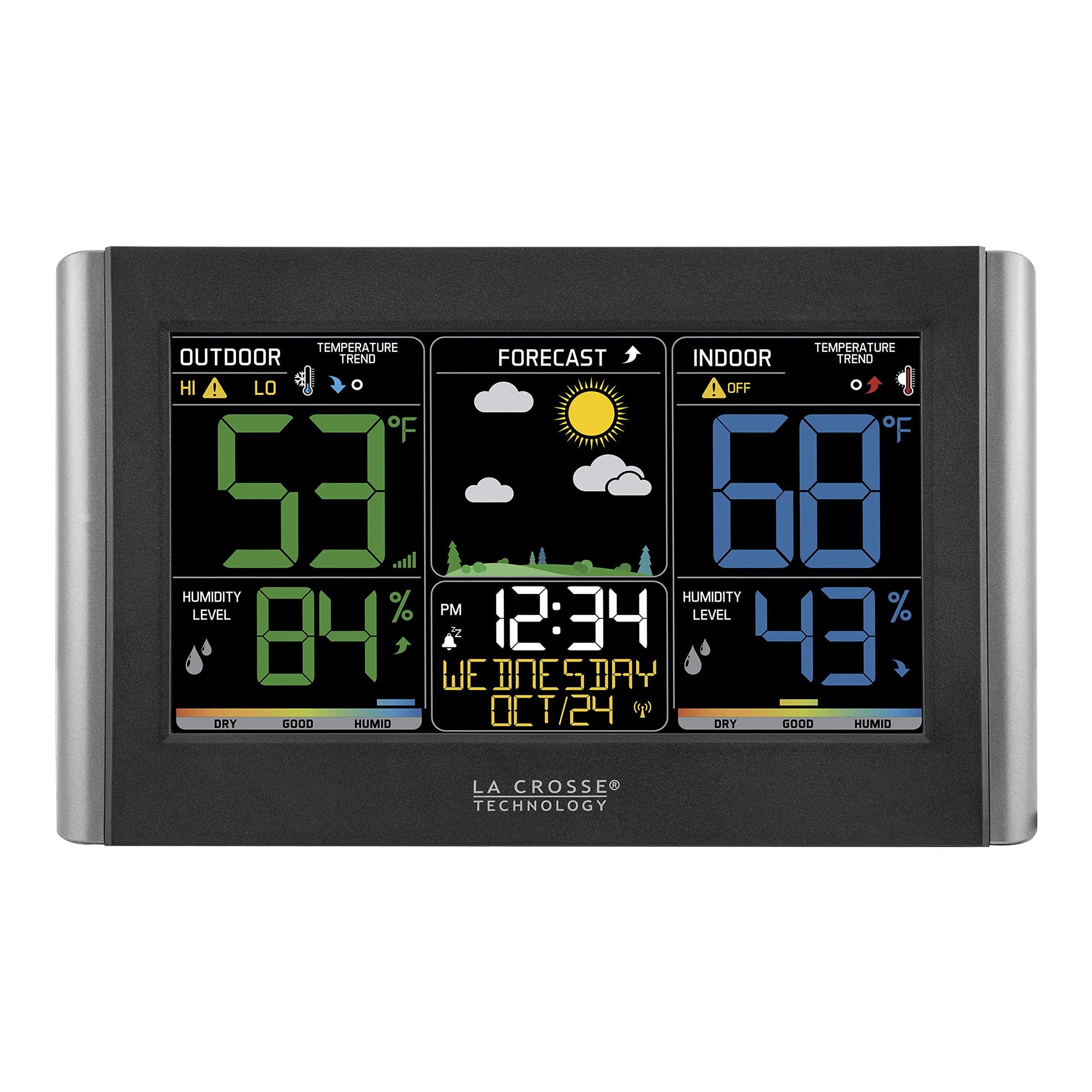 La Crosse Technology C85845-1 Color Wireless Forecast Station