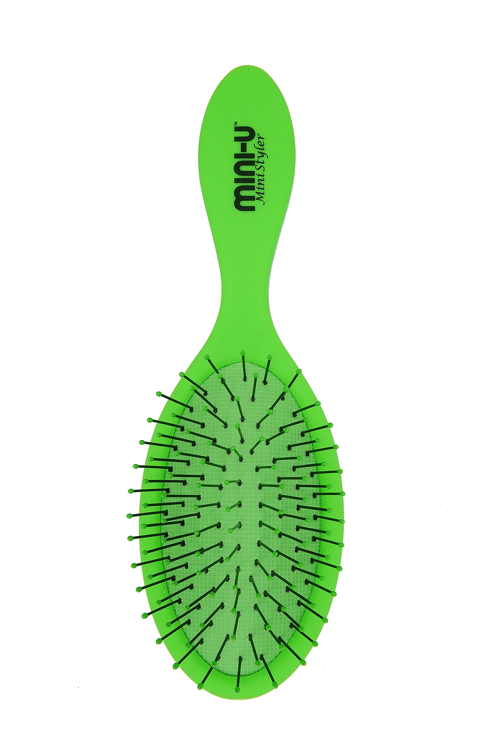 Mini U Mini Styler Hairbrush, Green