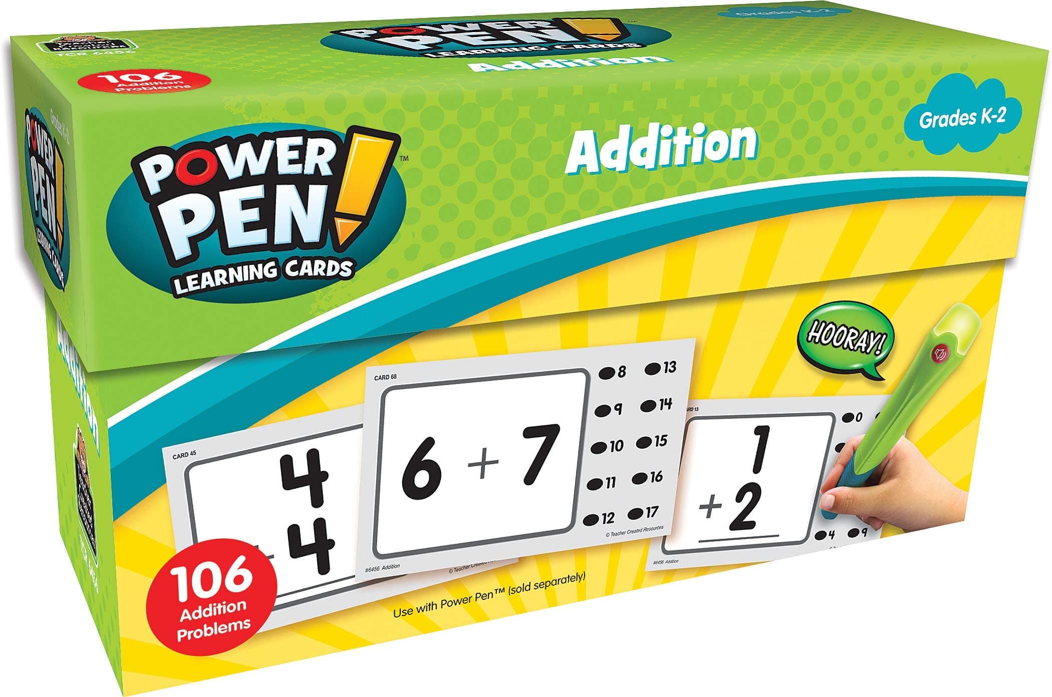 Teacher Created Resources Power Pen Learning Cards: Addition (TCR6456)