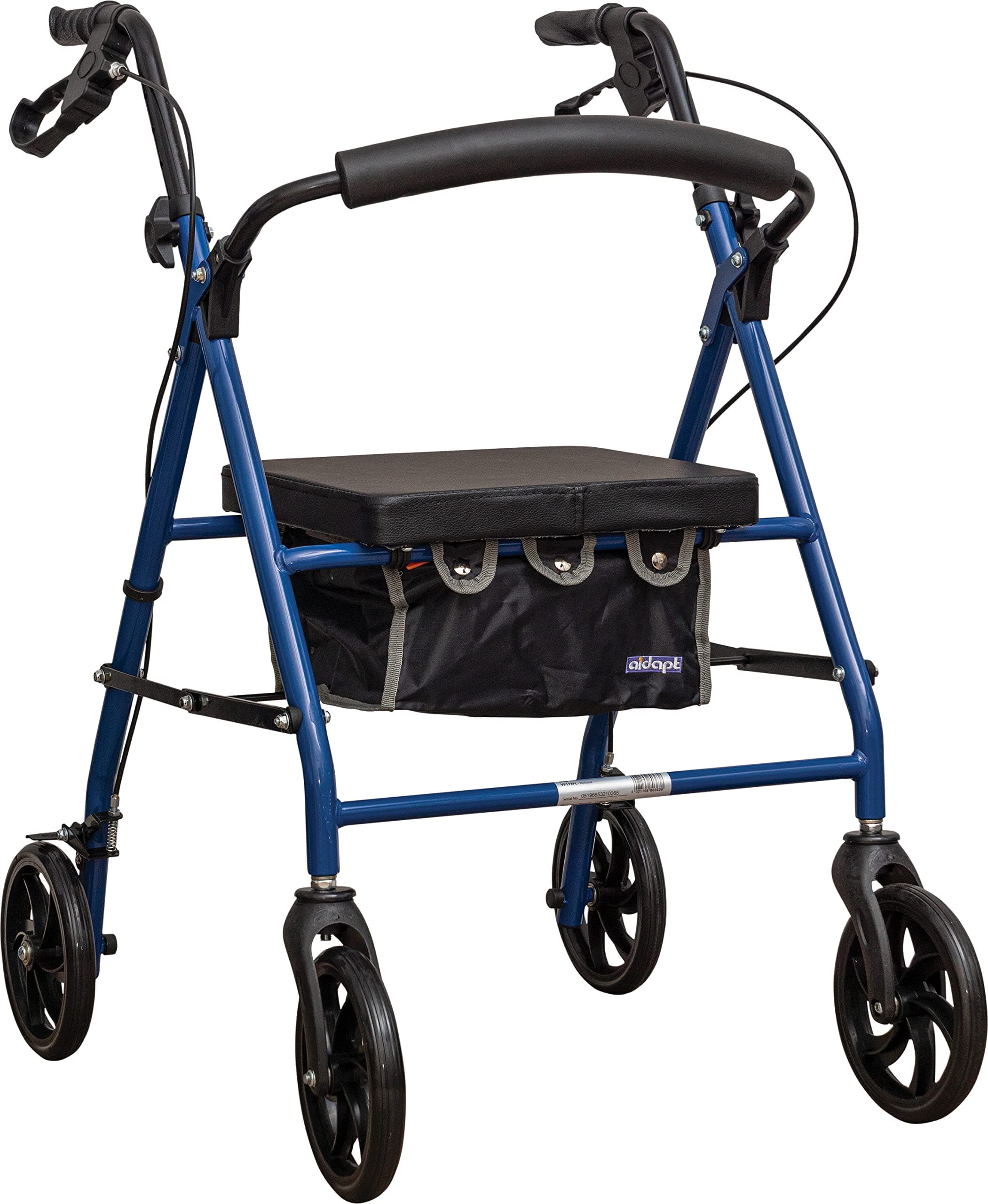 5021196803638t Rollator with Bag (Blue)