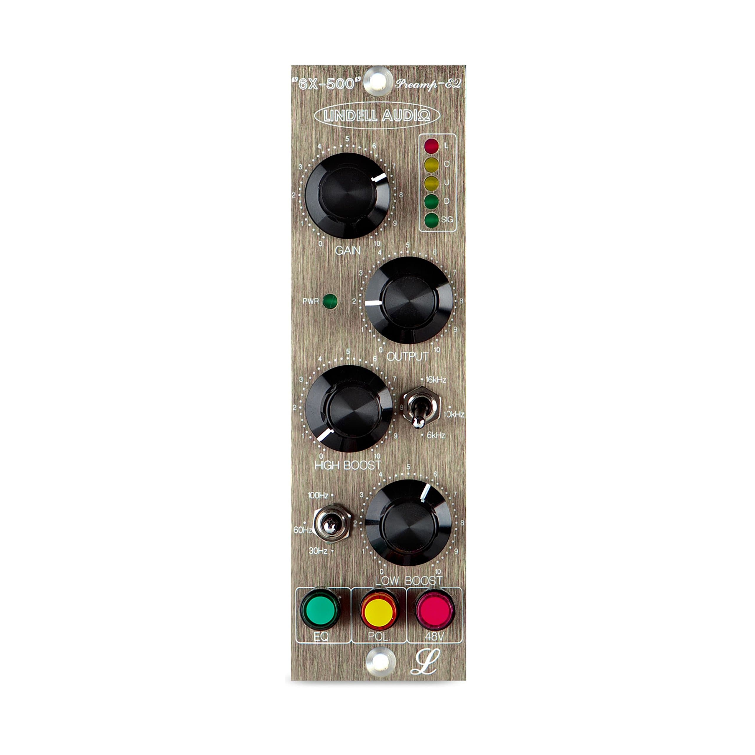 6X-500 Microphone Preamp EQ