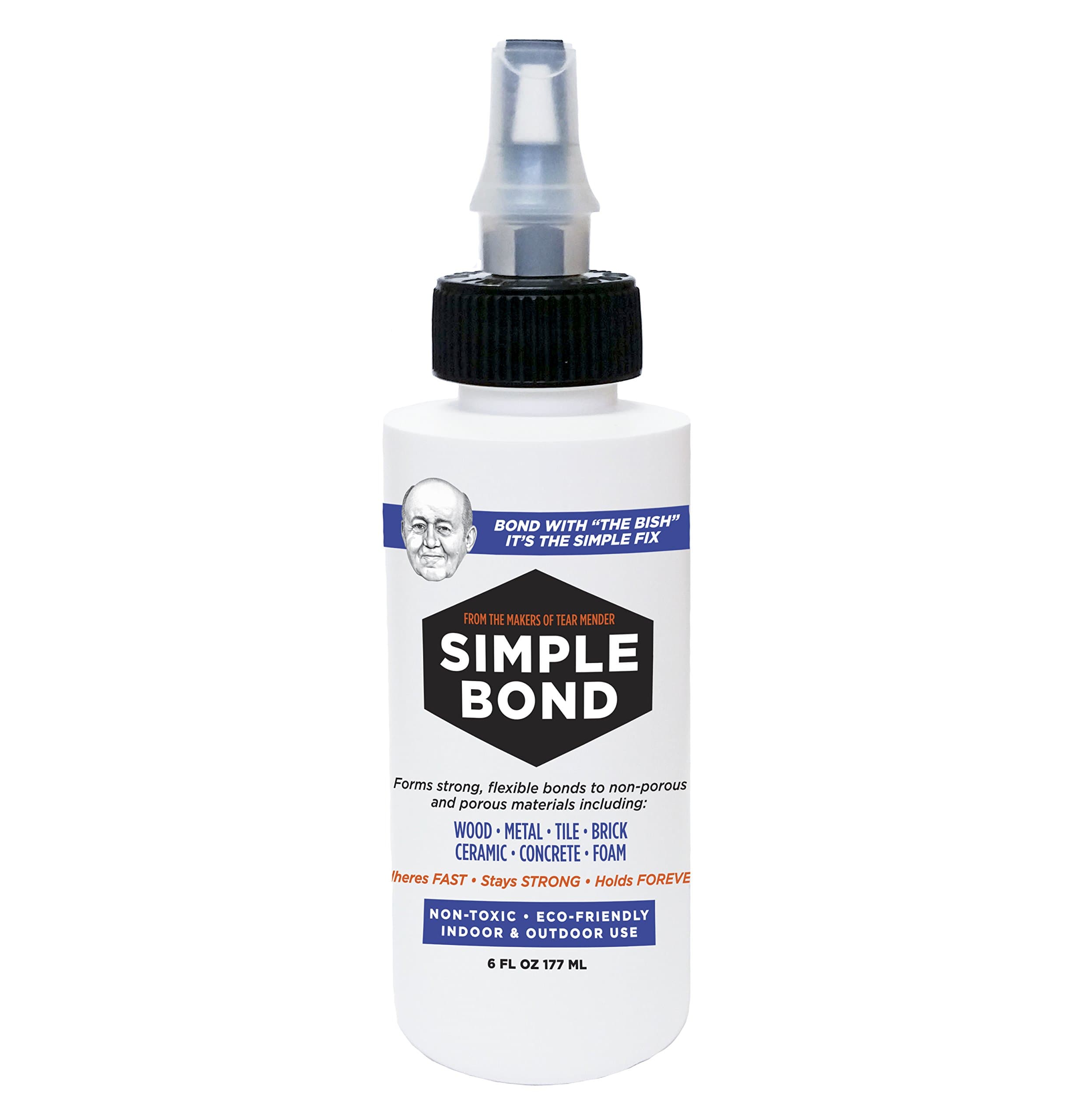 Tear Mender Simple Bond All-Purpose Adhesive, 6 oz Bottle, SB-6-EA