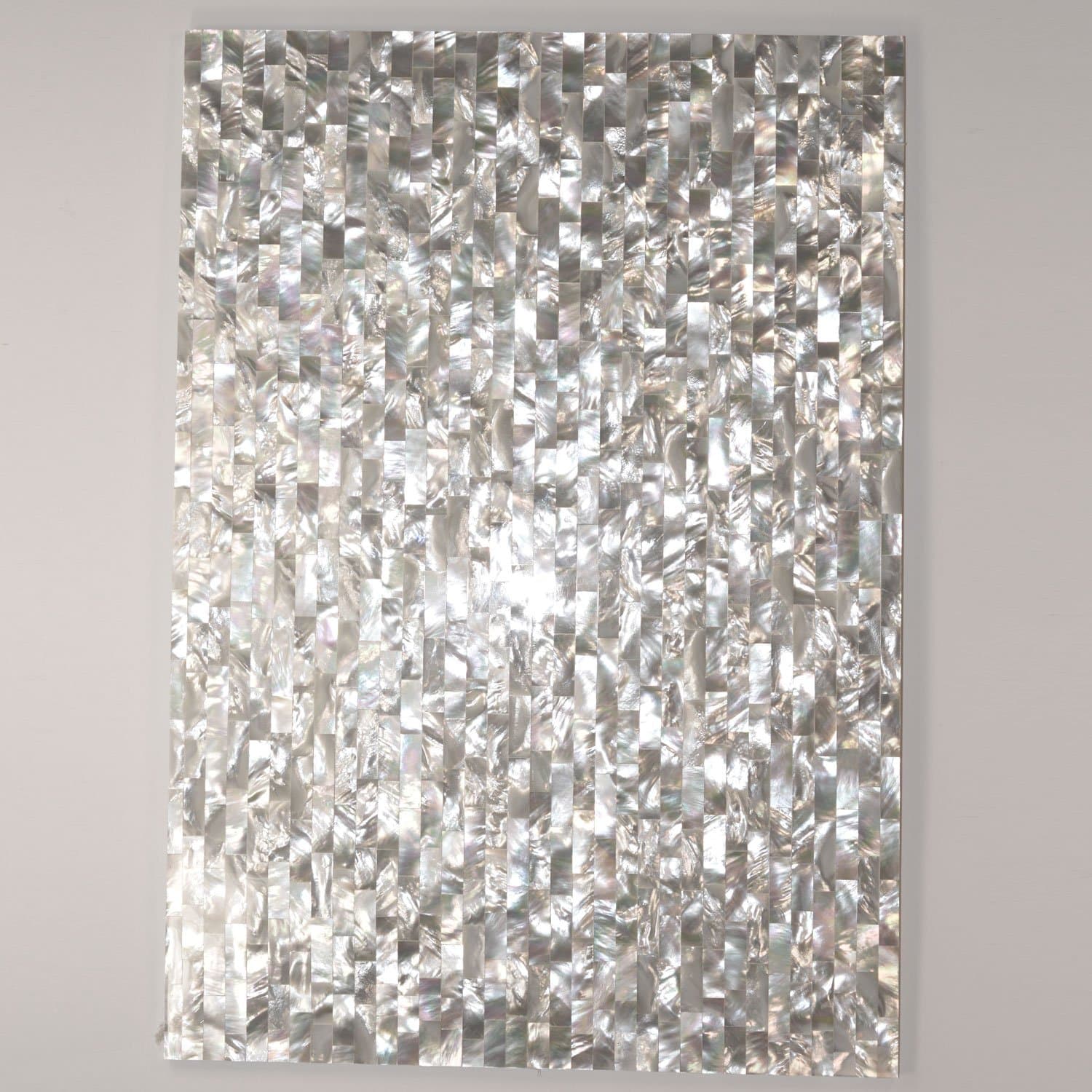 Pearl White, Mother of Pearl Rectangular Placemat