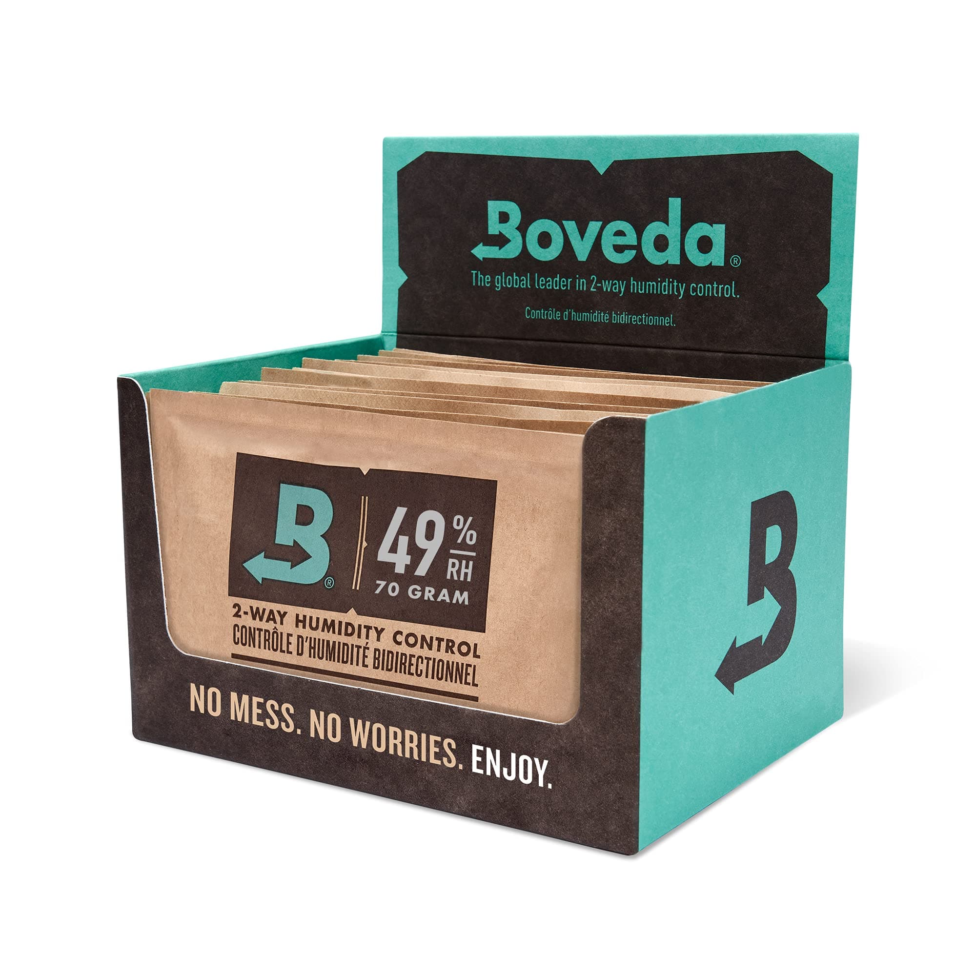 49% Two-Way Humidity Control Replacement Packs for Boveda Starter Kits for Music – 12 Pack – Moisture Absorbers for Instrument Cases – Humidifier Packs – Individually Wrapped Hydration Packets
