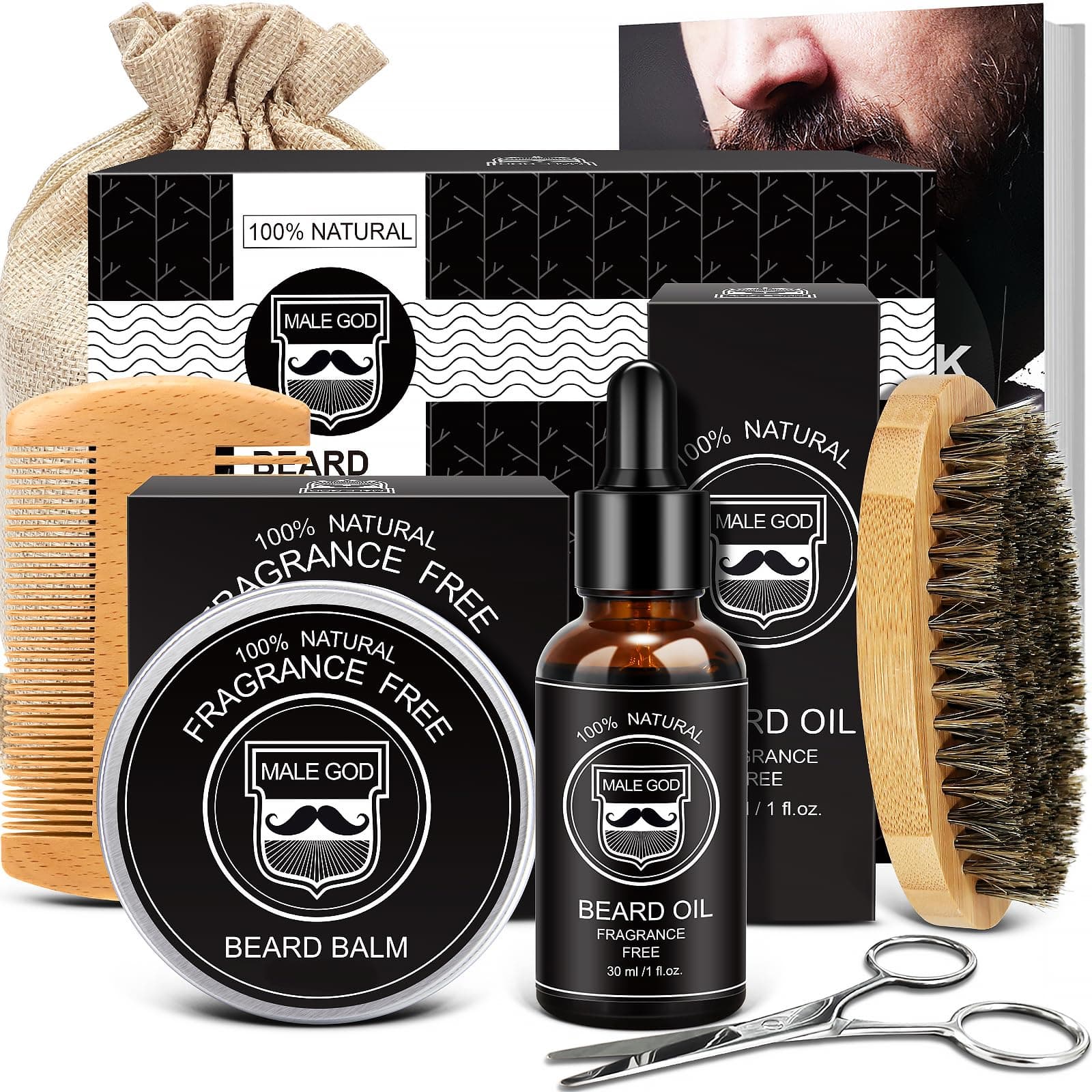 Unique Gifts for Men - Beard Kit
