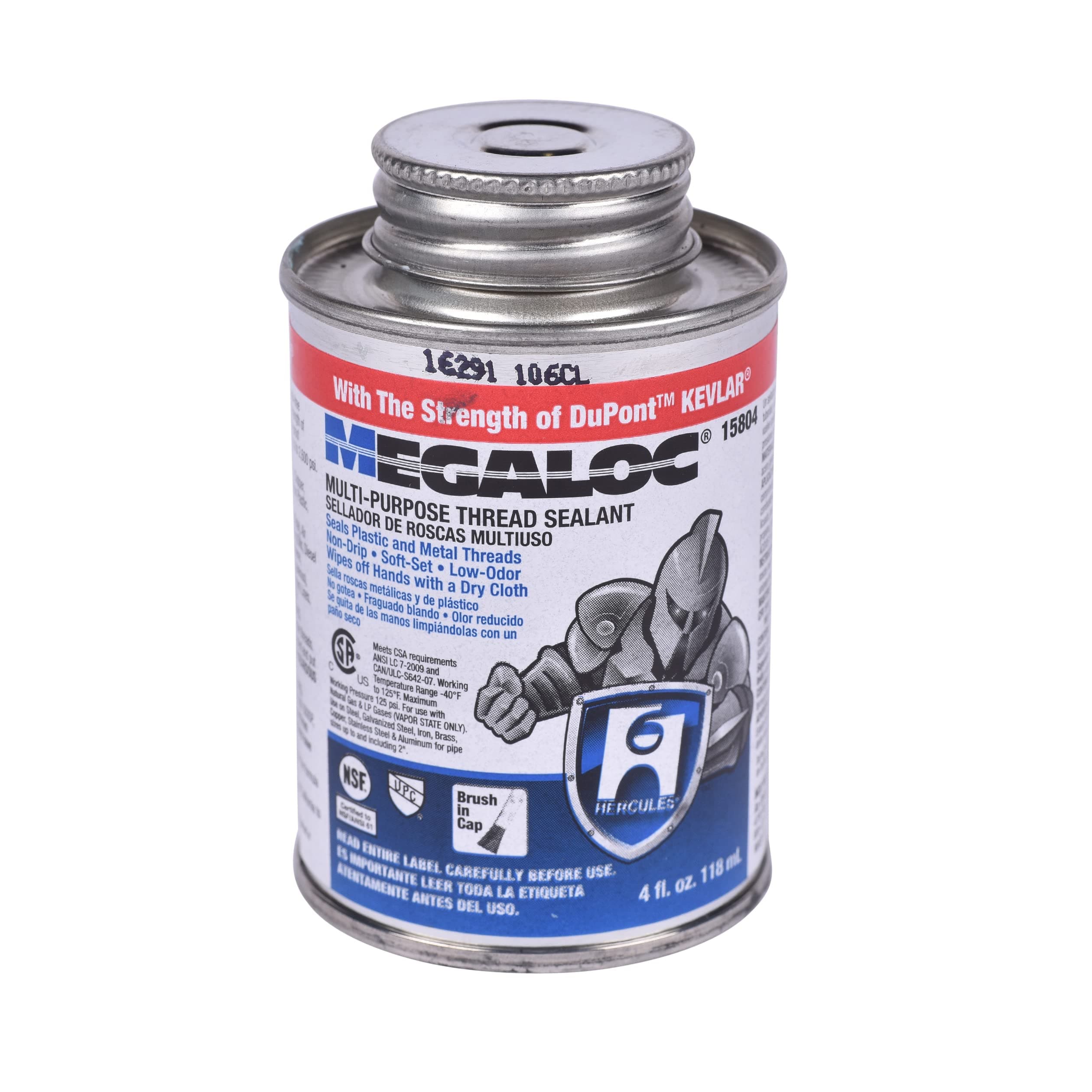 Oatey 15804 Hercules Megaloc Multi-Purpose Thread Sealant
