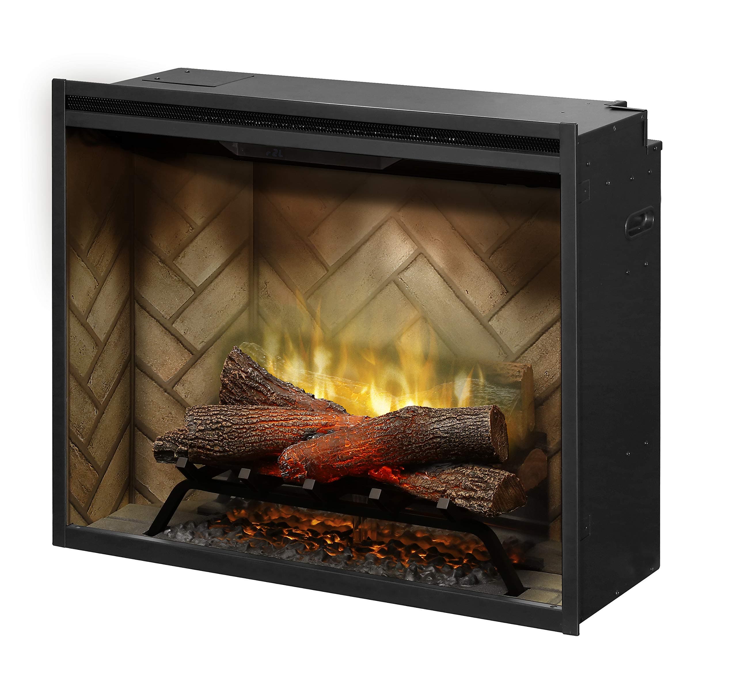 Dimplex Revillusion® 30" Built-in Electric Firebox (Model: RBF30), 4435/6739/8786 BTU, 120/208V/240 Volt, 1375/1975/2575 Watt, Black
