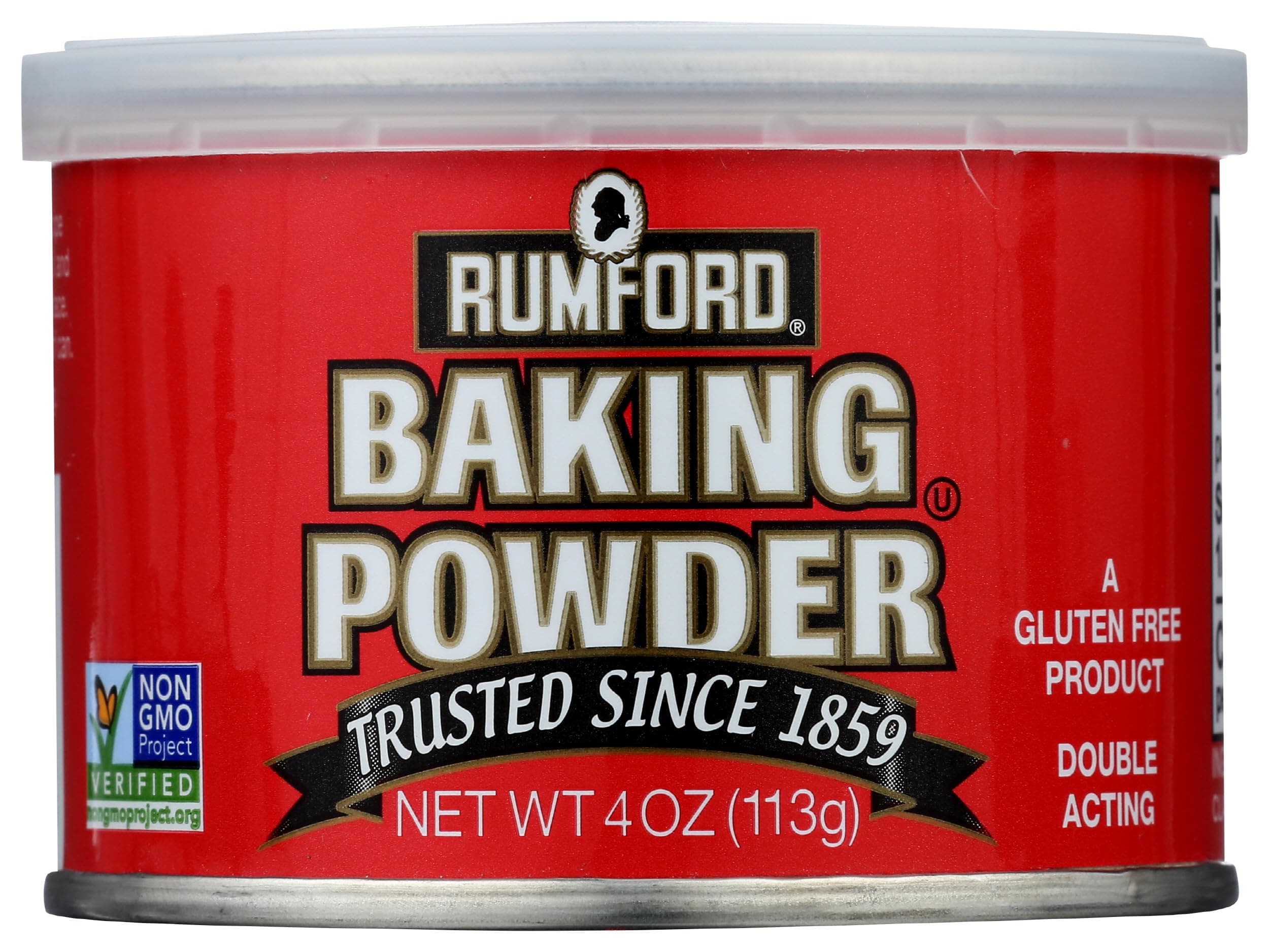 Rumford Double Acting Baking Powder, 4 Ounce