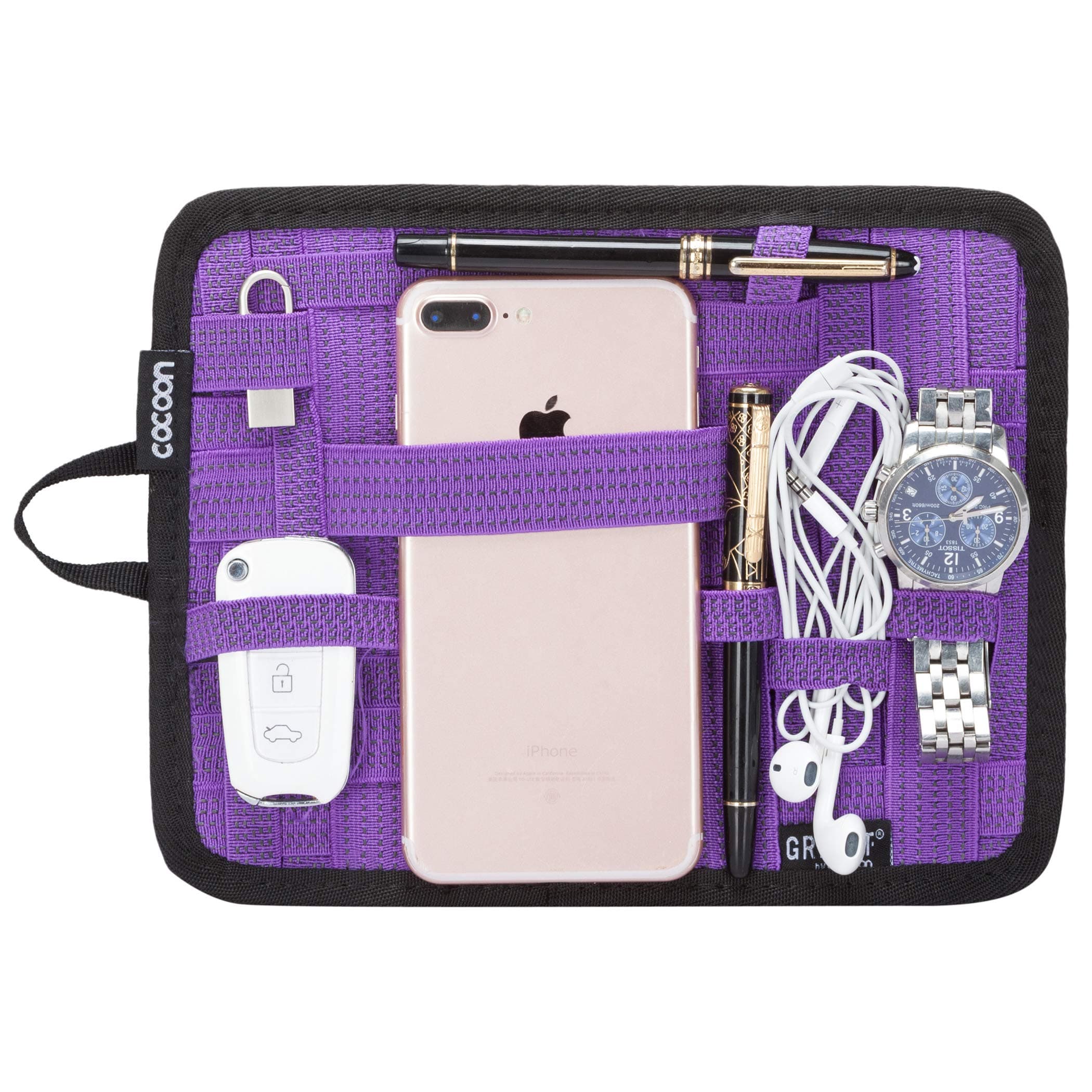 Cocoon CPG7PR GRID-IT!® Accessory Organizer - Small 7.25" x 9.25" (Purple)