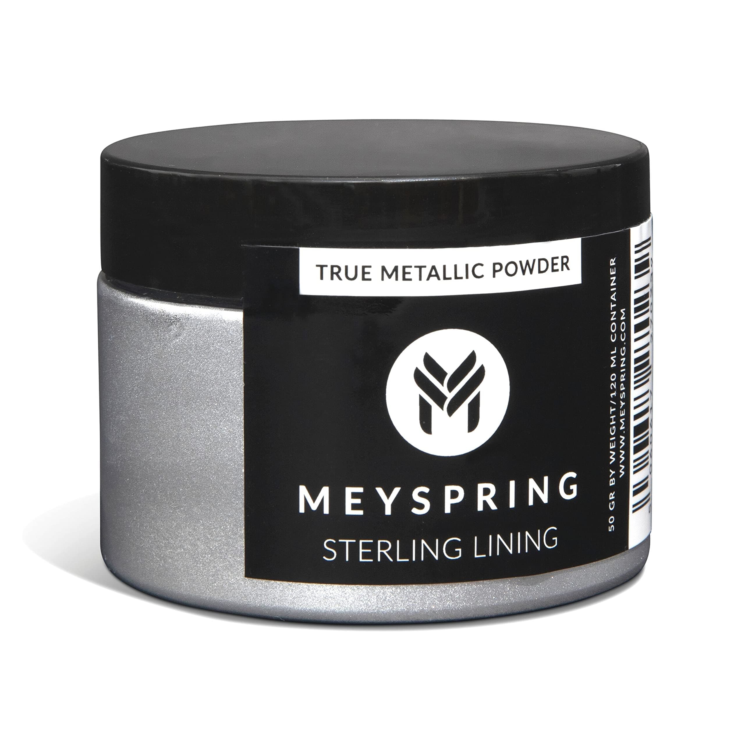 Sterling Lining - True Metallic Pigment for Epoxy, Casting & UV Resin - Silver Metallic Pigment Powder for Resin Art & Makeup