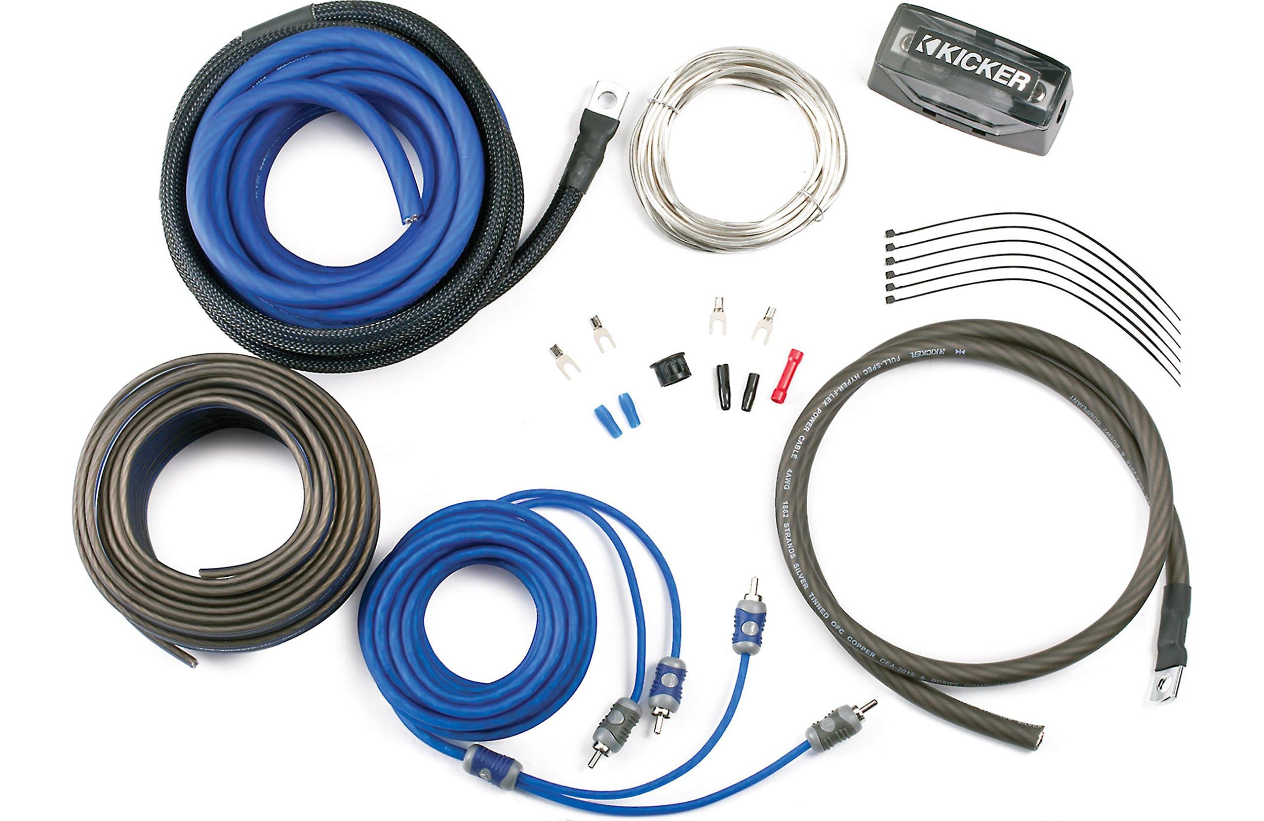 Kicker CK4 4AWG Complete Amplifier Kit