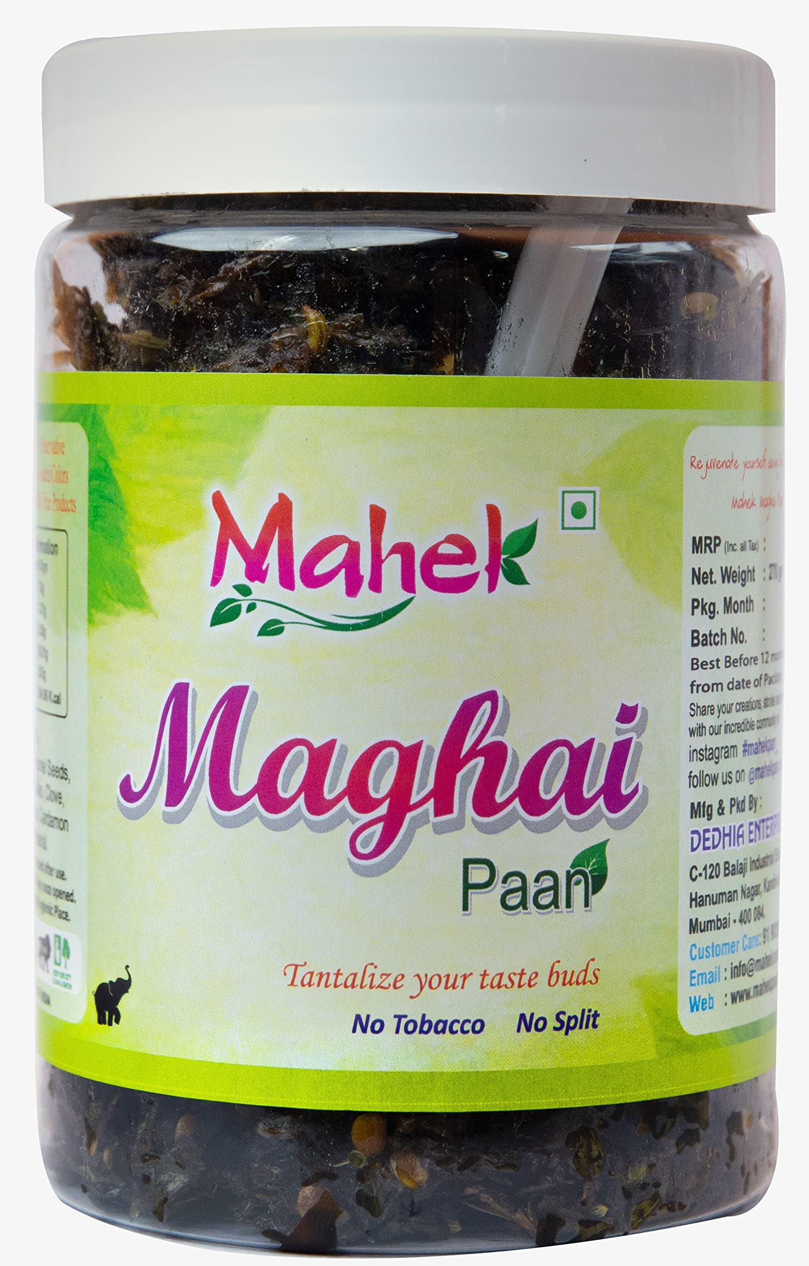 Mahek Natural Paan,270G