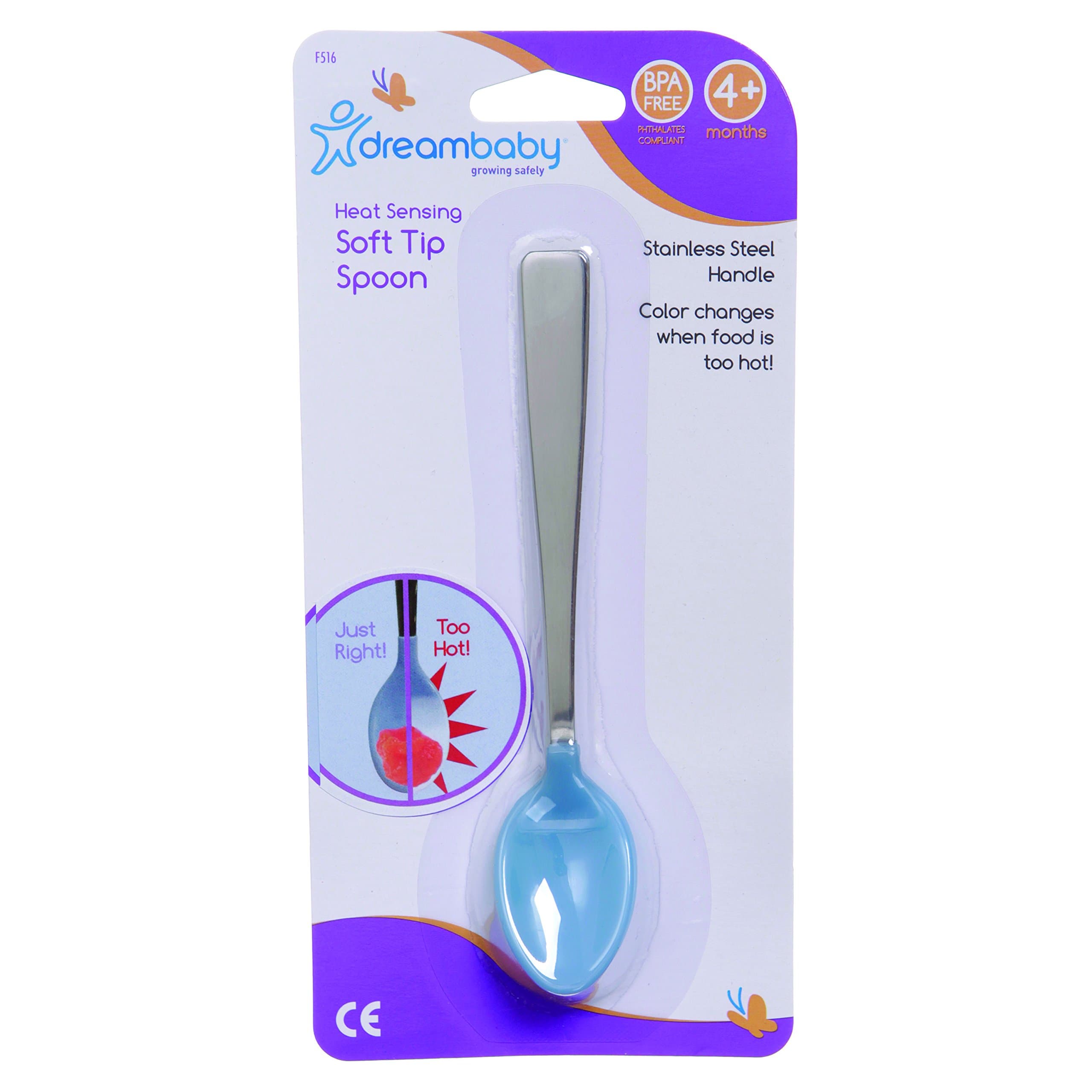 Dreambaby Soft Tipped Spoons (Blue)