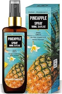 Parag Fragrances Essential Oil Room Spray Perfume For 24 Hours Freshness & Fragrance at Home/Spreading Positive Energy, Best For Relaxation, Air Freshener / 100ml (Pineapple)
