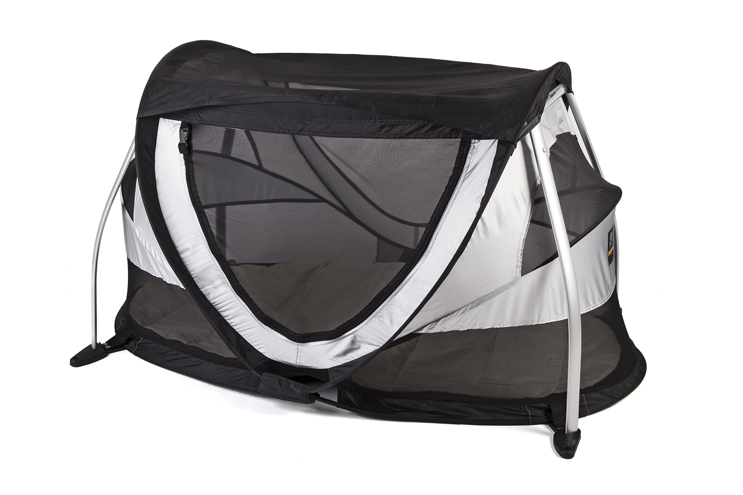 Deryan Travel Cot Peuterbox Silver