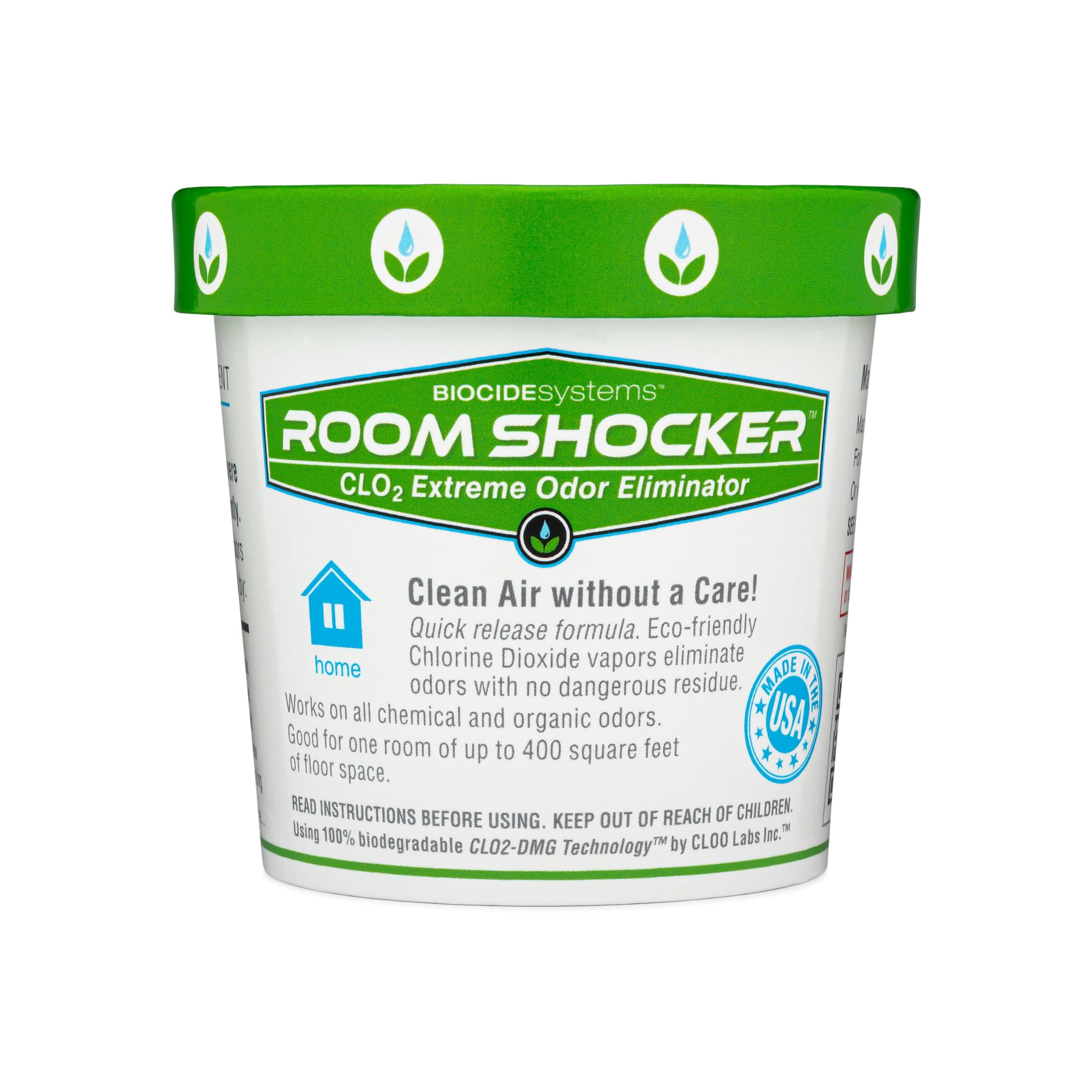 Biocide Systems Room Shocker Maximum Strength Odor Eliminator - None