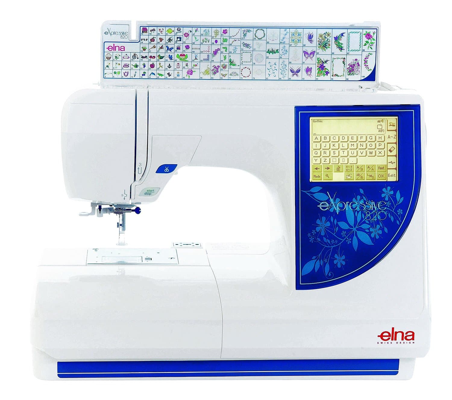 Elna eXpressive 820 (Elna 8300) embroidery machine
