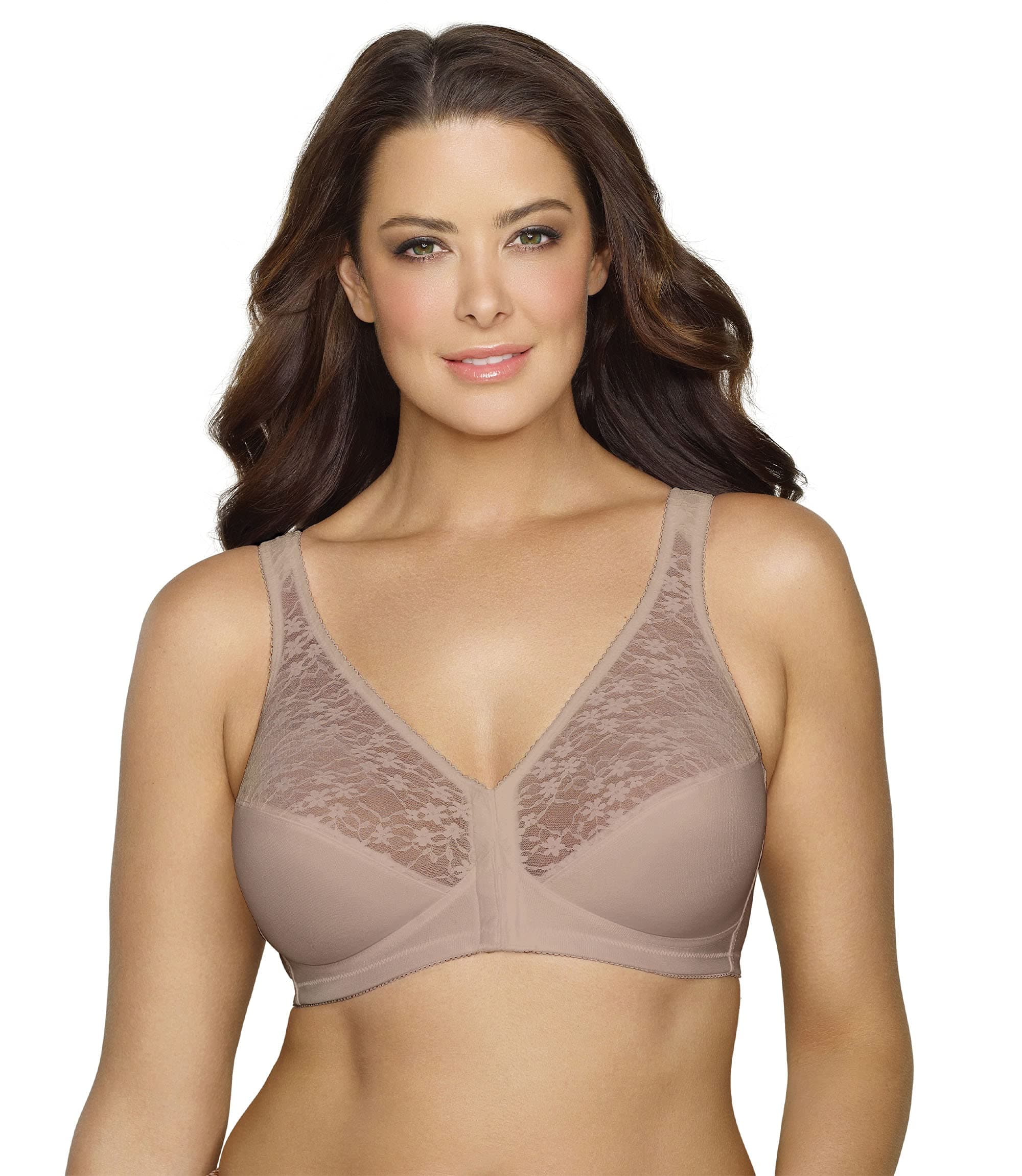 5100565 FULLY Lace Wireless Back & Posture Support Bra with Front Closure