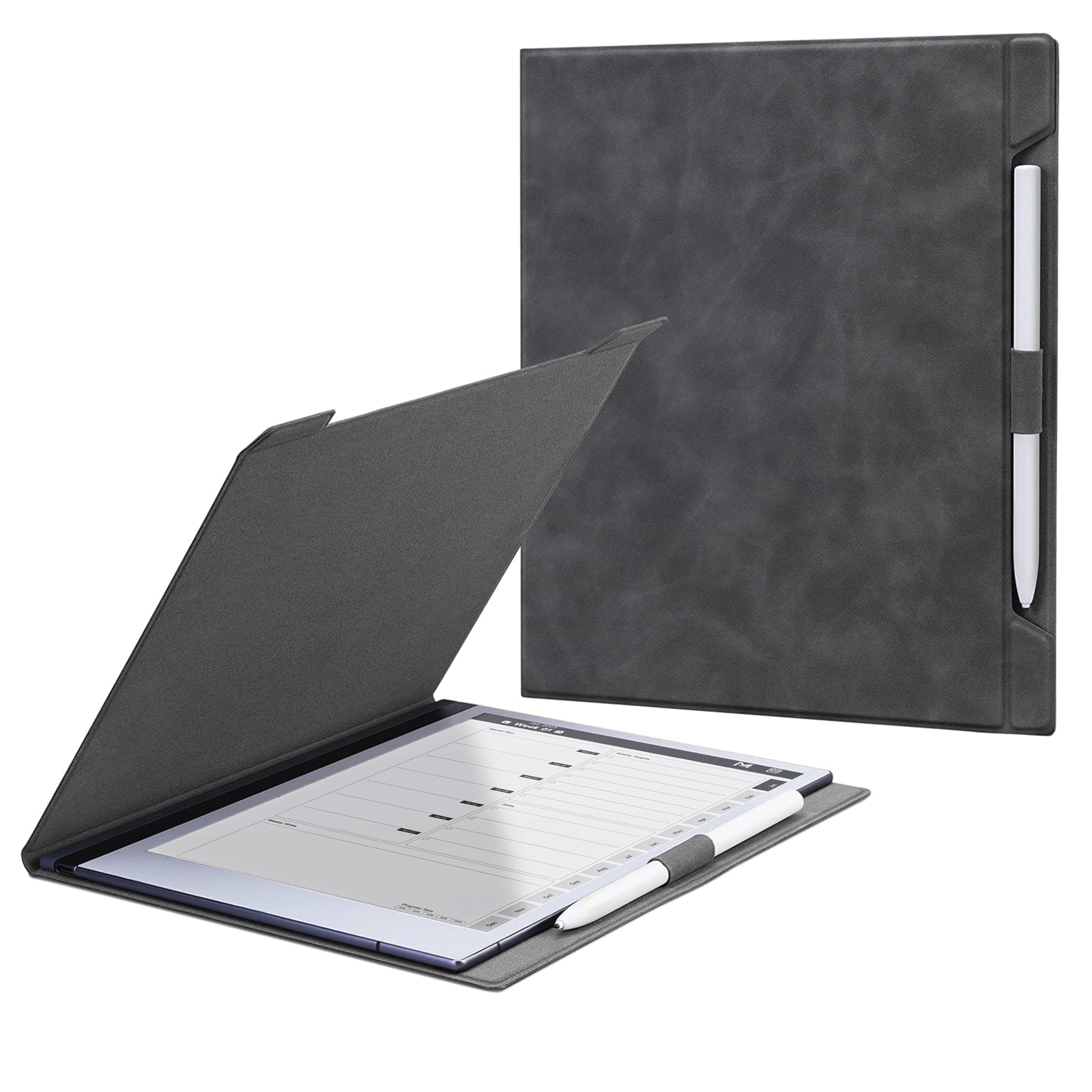 Ayotu Case for Remarkable 2 Paper Tablet 10.3" 2020 Released, Premium PU Leather Smart Cover with Bulit-in Magnet, Book Folio Design with Pen Holder