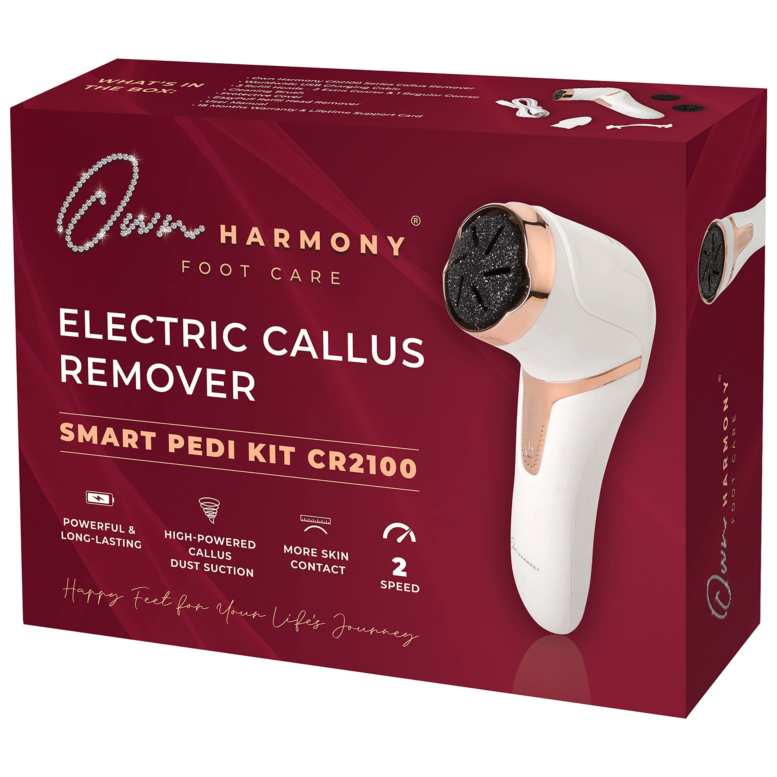 CR2100 Electric Callus Remover