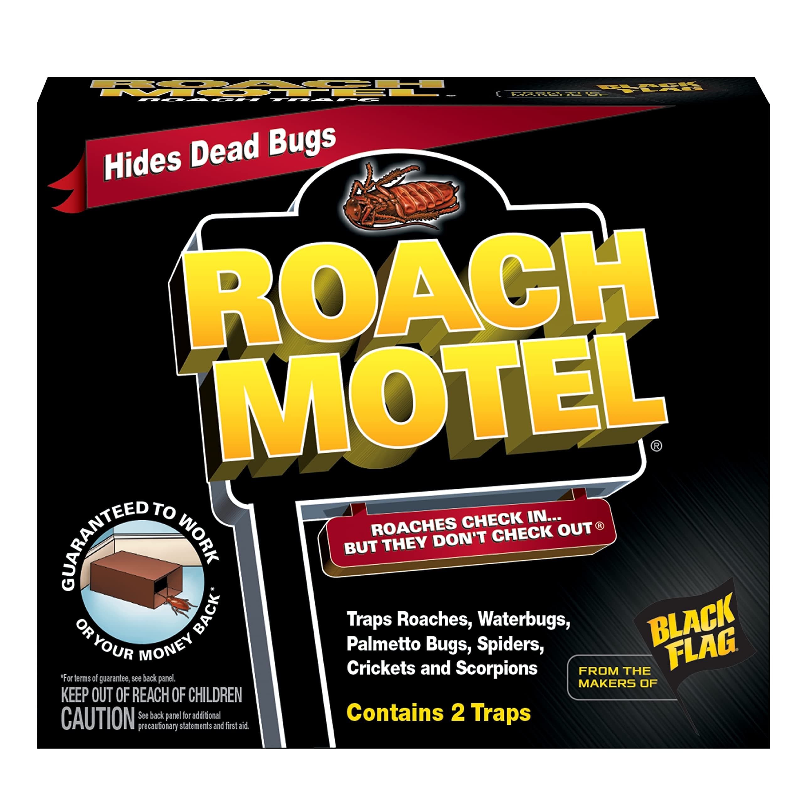 Donghaixiandan Roach Motel Insect Trap, 2-Count, 12-Pack