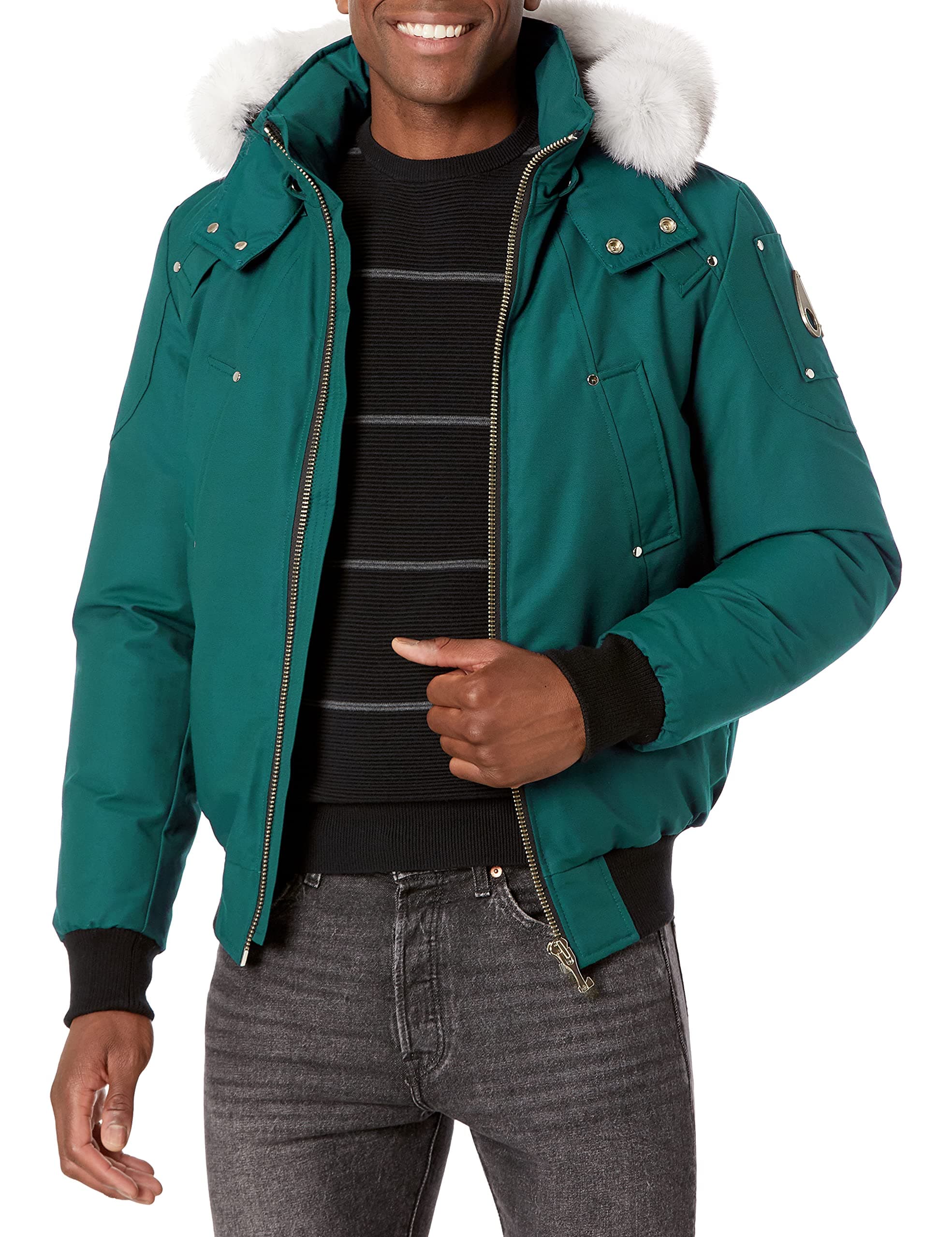 Moose Knuckles Men's Ballistic Bomber Jacket