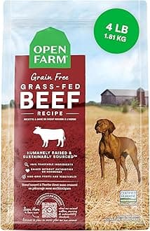 Open Farm Grain Free Grass-Fed Beef Dry Dog Food - 1.81KG