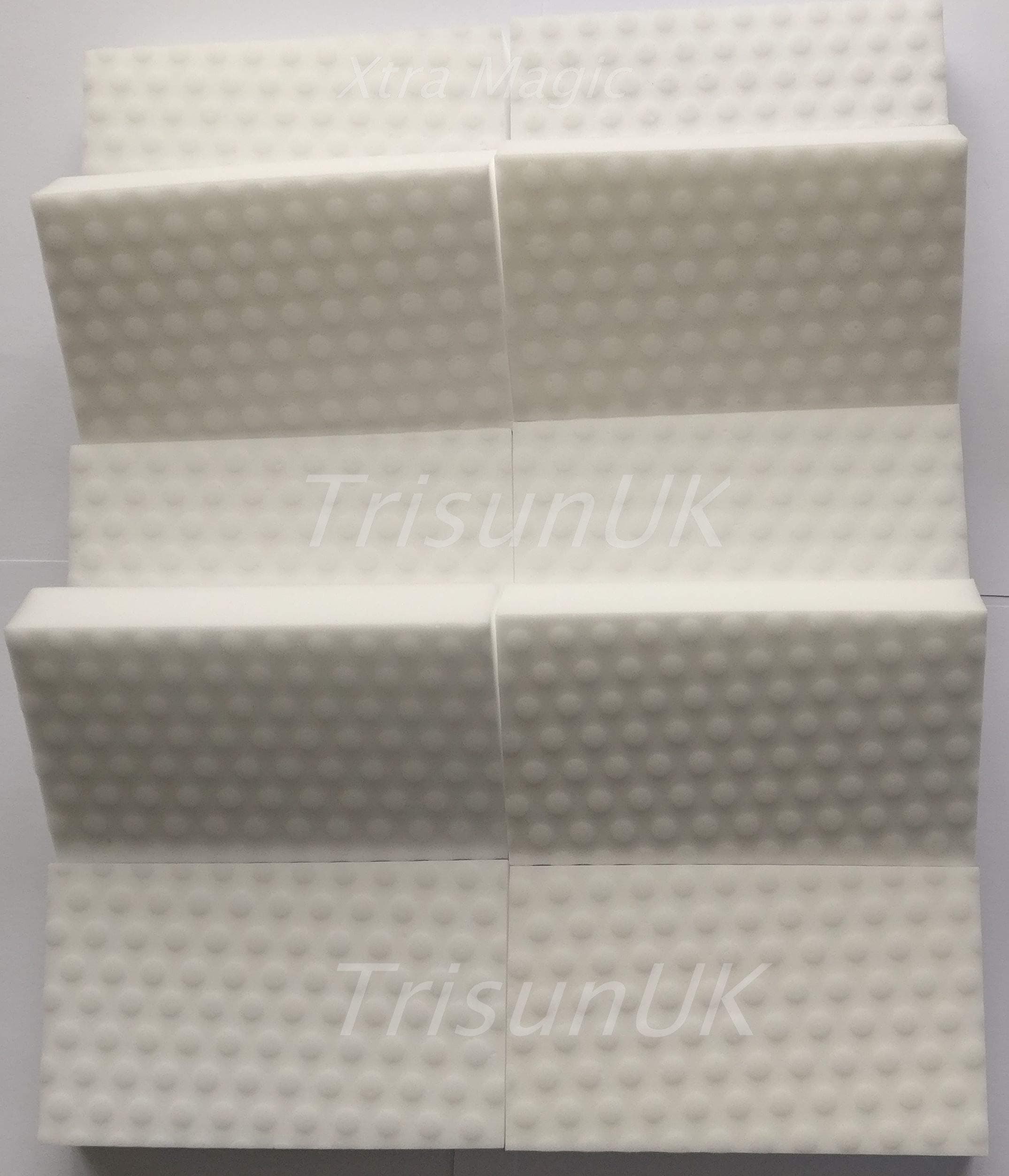100X Large (110x70x20mm) Extra High Density Magic Eraser Sponge Extra Power Cleaning Sponge For Chemical Free Stain and Mark Removal by TrisunUK