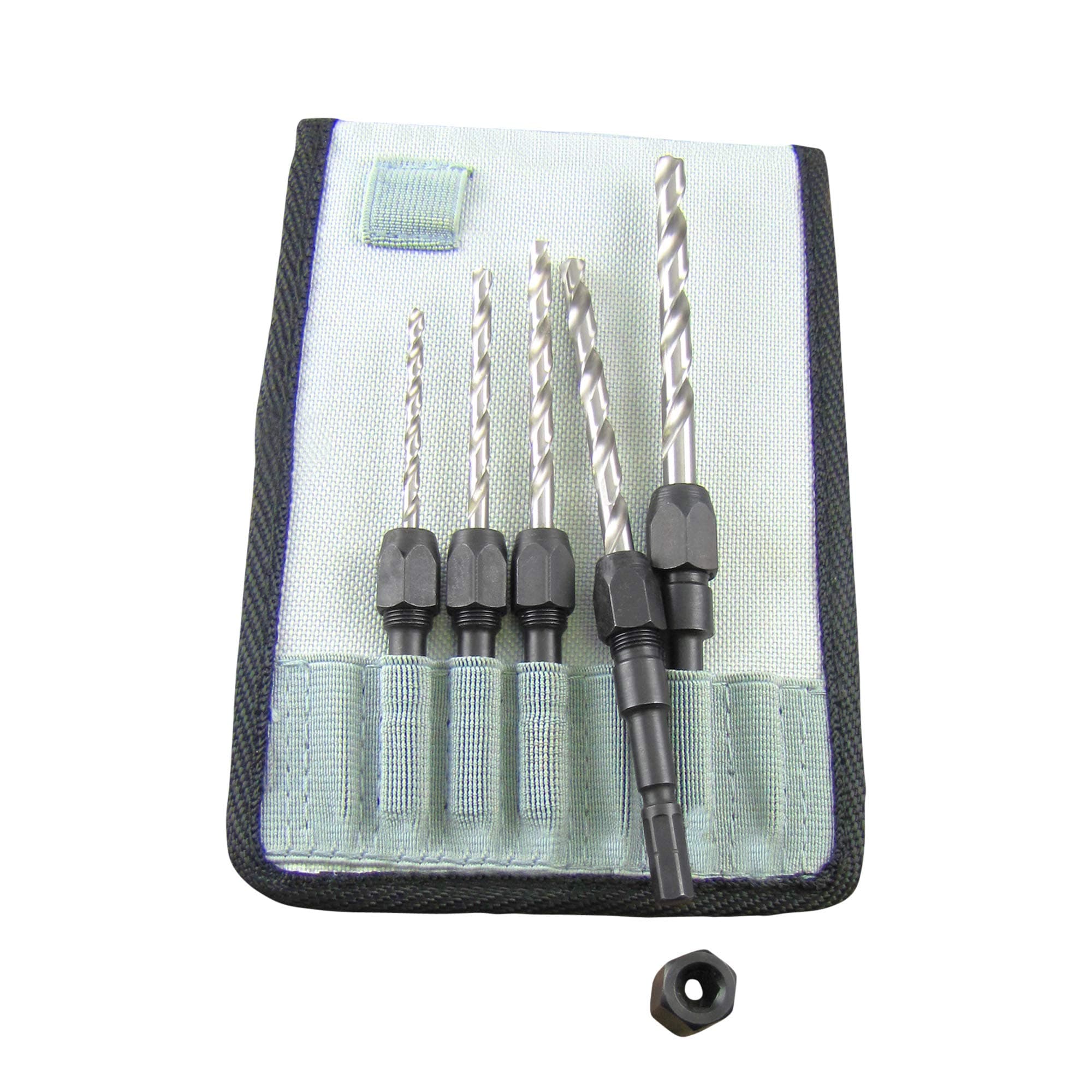 Tools 5-Piece Drill Bit Adapter Set Compatible with Festool Centrotec Chucks
