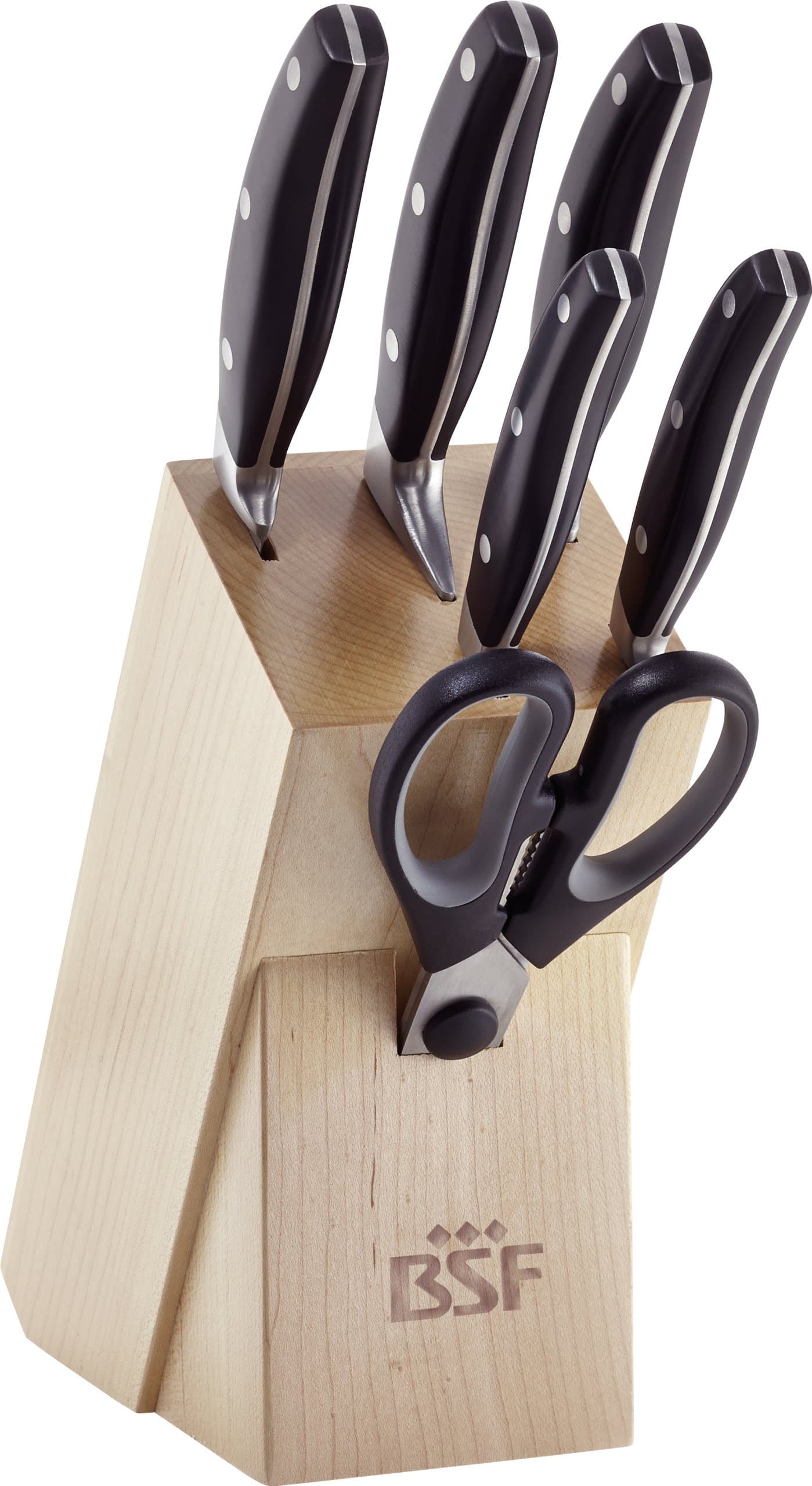 BSF Daytona Knife block, 7 pcs.