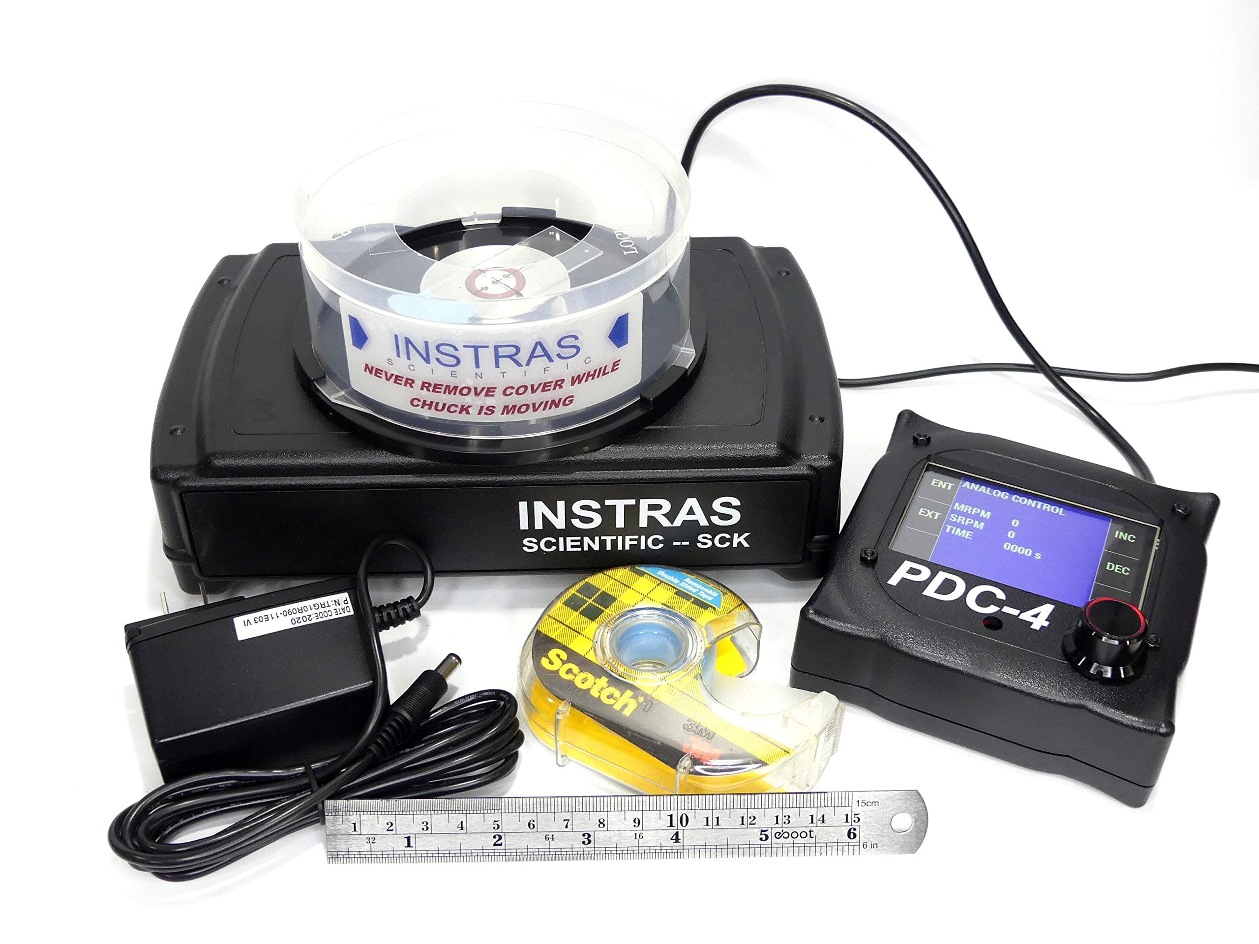 SCK-300P + Vacuum-Chuck Digital Spin Coater Kit