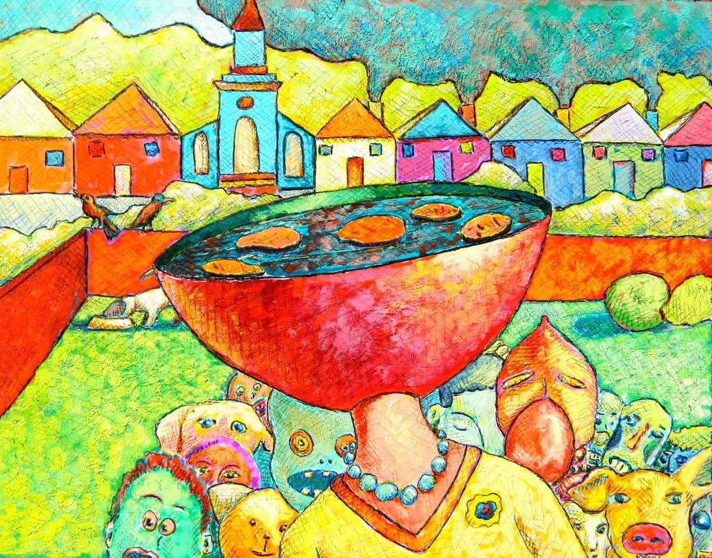 Barbie Q (Print - 12x12 in.)