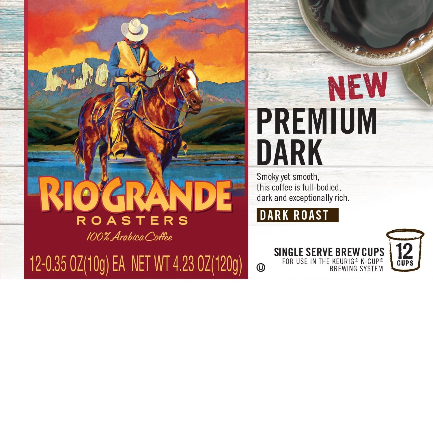 Rio Grande Roasters 72 Count K-Cup (Premium Dark)