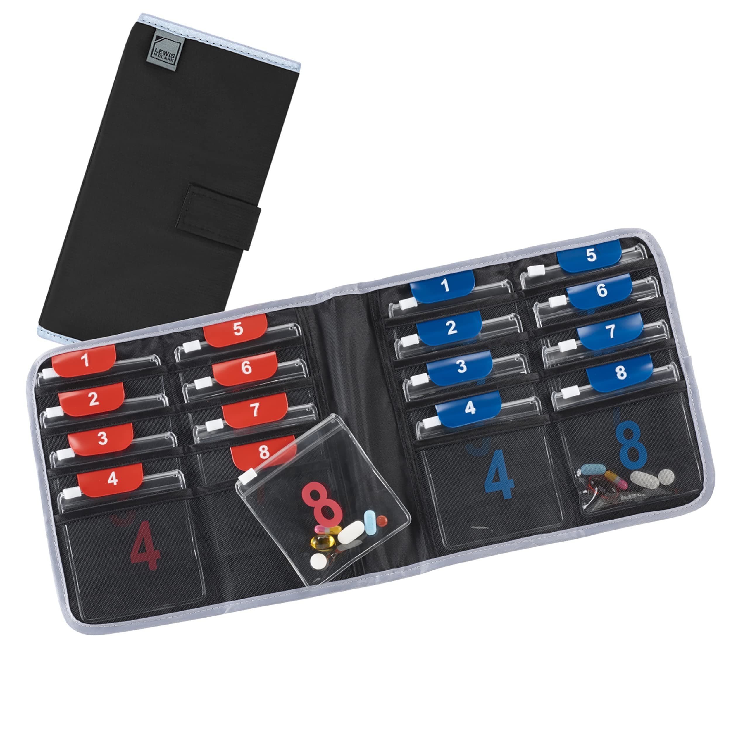 AM/PM Folding Pill Organizer