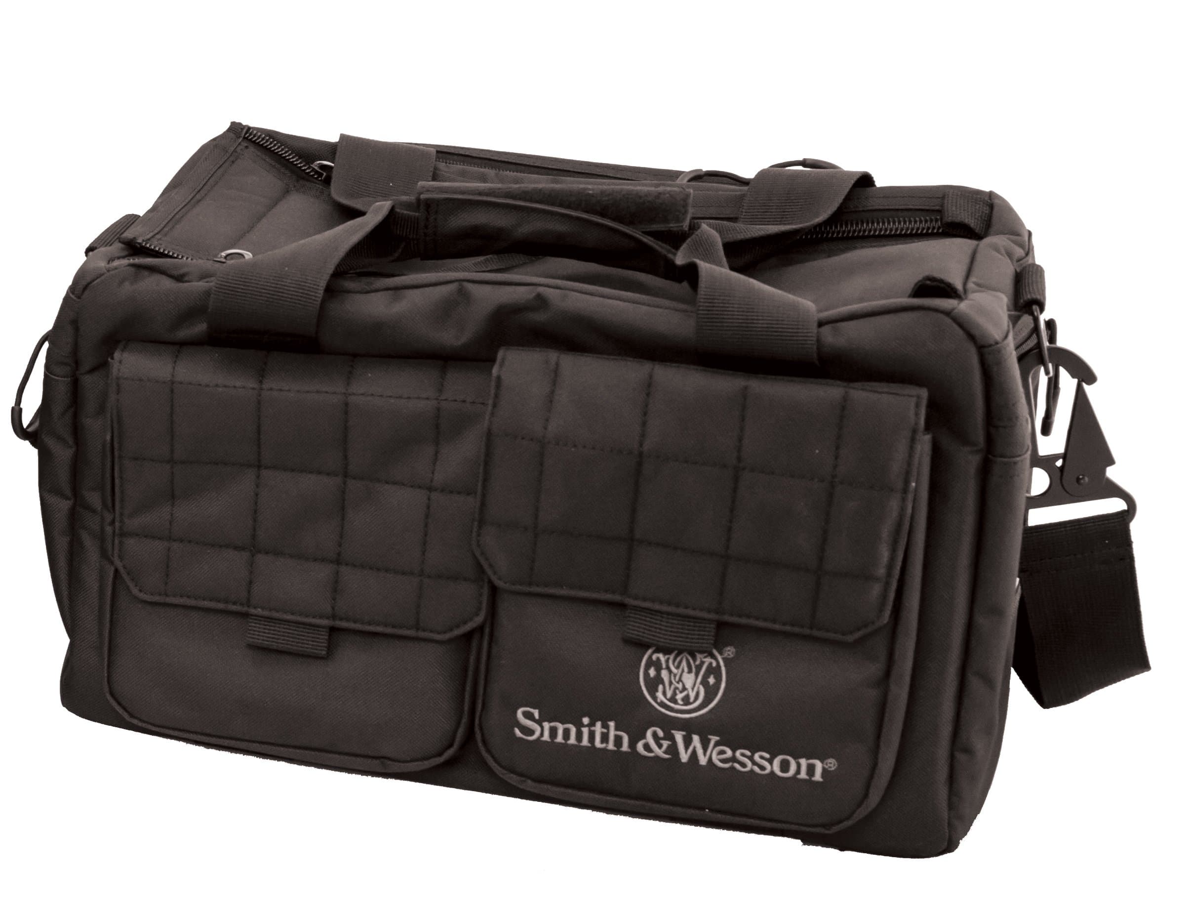Smith & Wesson M&P Recruit Tactical Range Bag Weather Resistant Shooting Shooting Storage Transportation Black