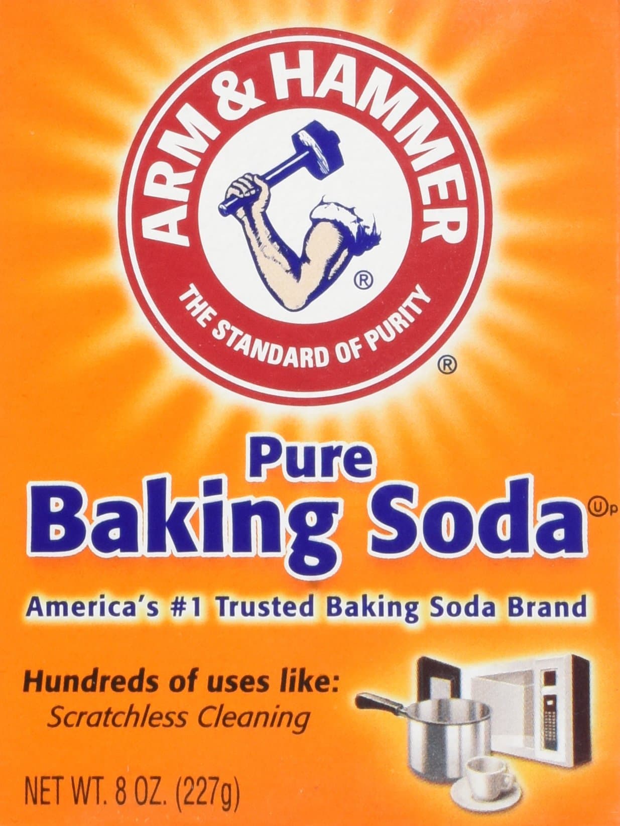 Arm & Hammer Pure Baking Soda, 8 oz