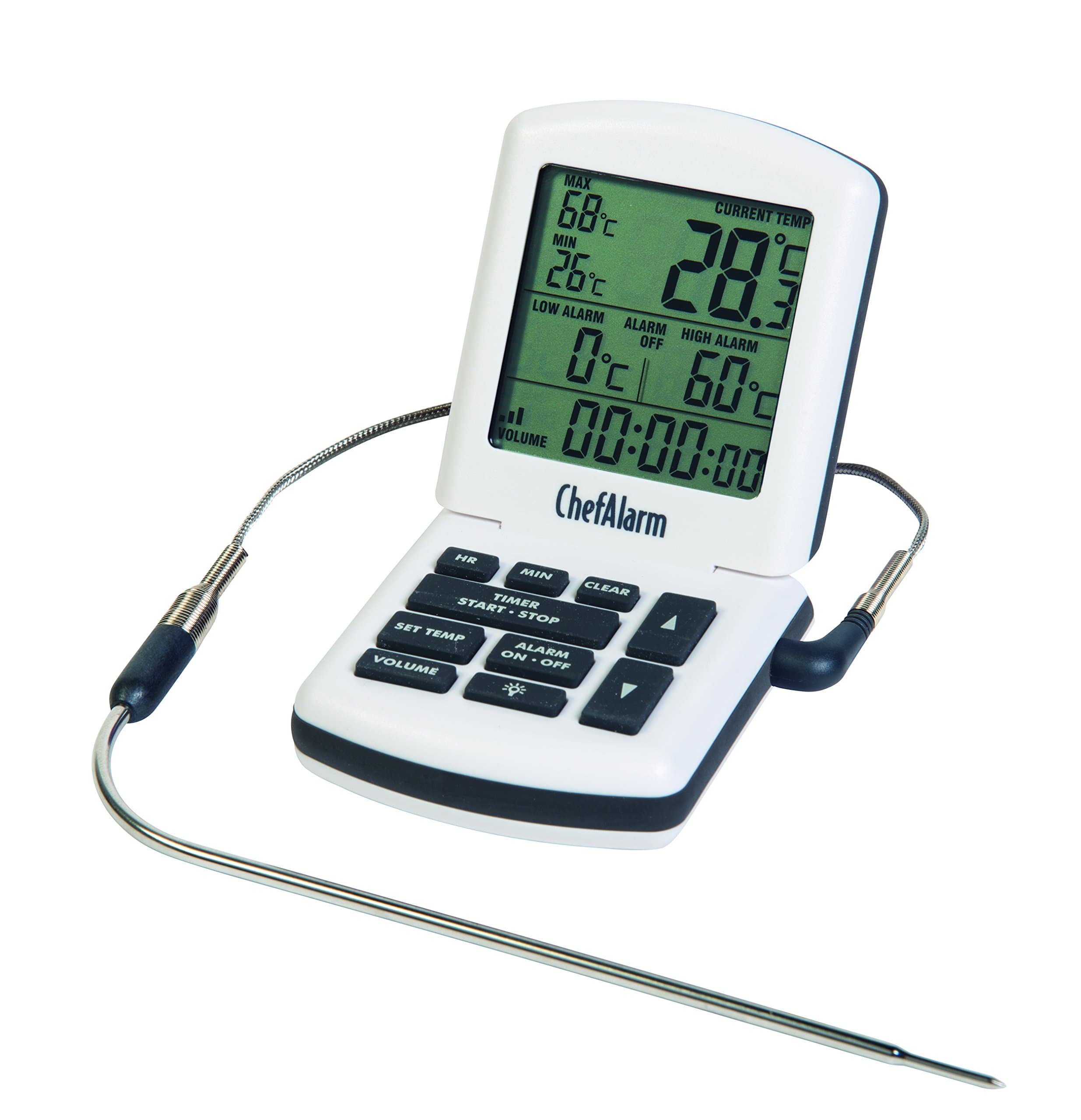 The ChefAlarm® Professional Cooking Thermometer & Count up/Down Timer