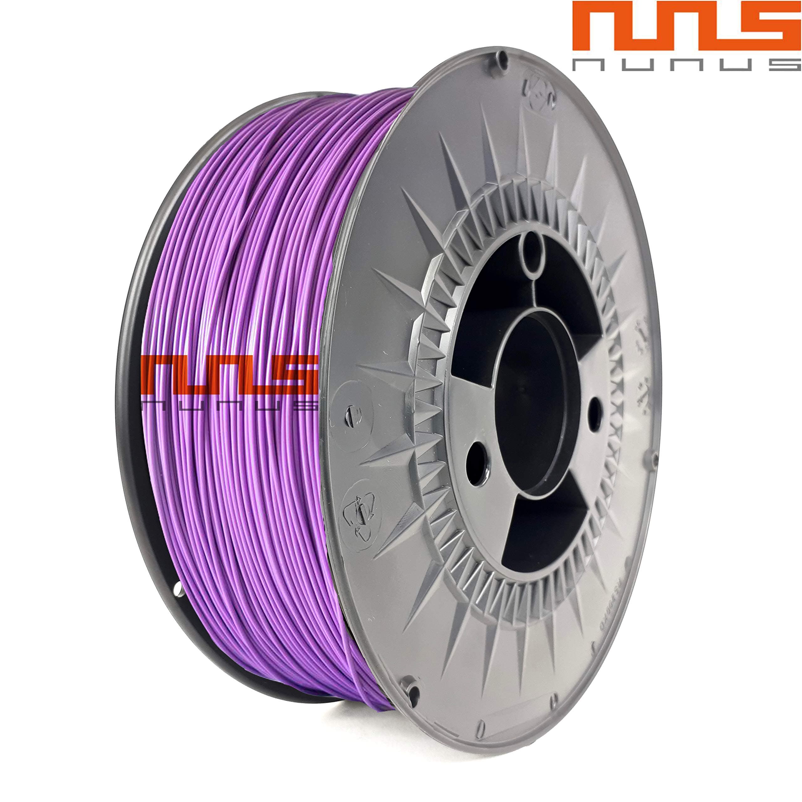 NuNus 3D Printer PLA Filament 1,75mm 1KG Spool for MakerBot RepRap MakerGear Ultimaker ... (purple)