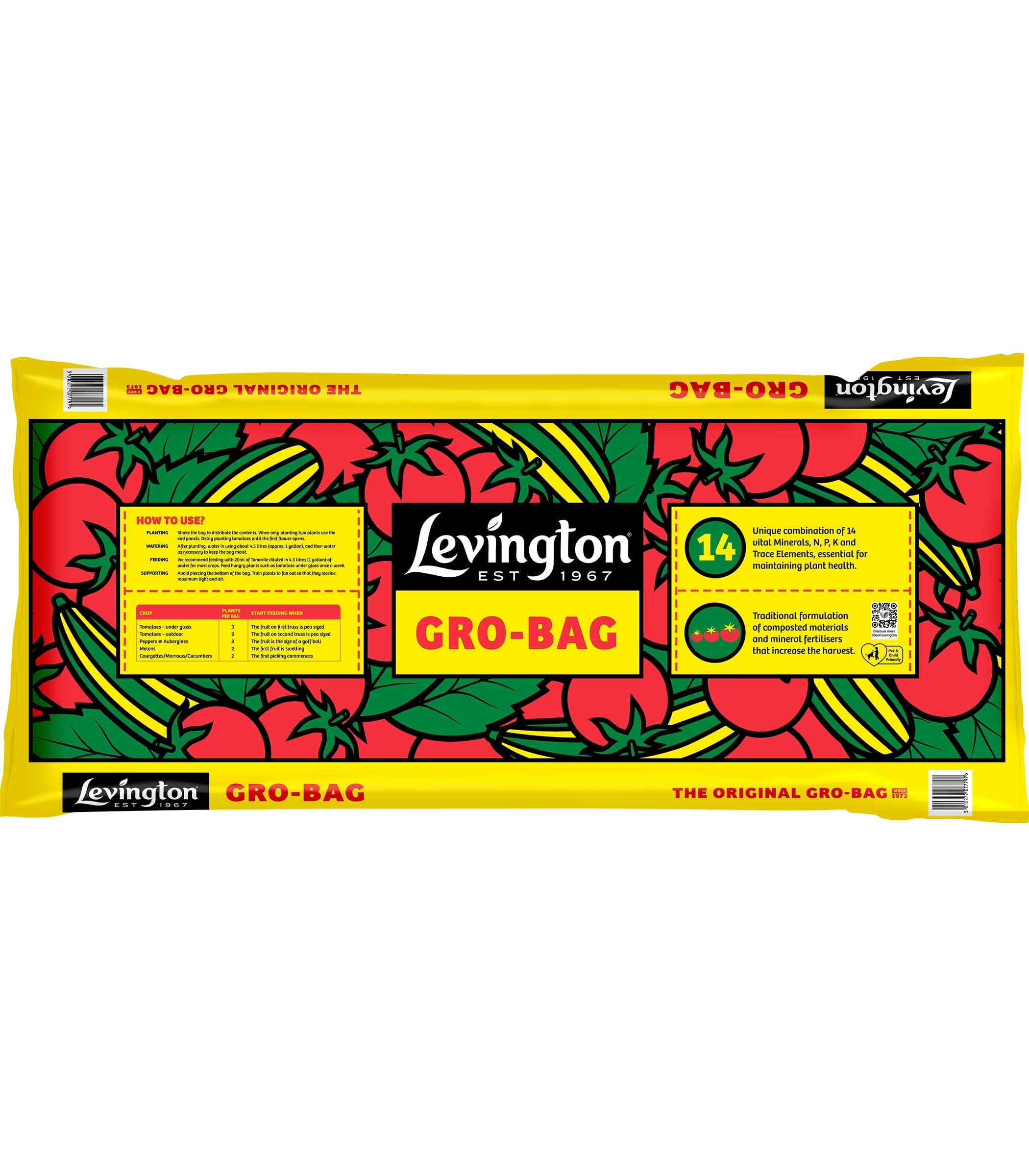 Levington | Original Gro-Bag | 3 plant size