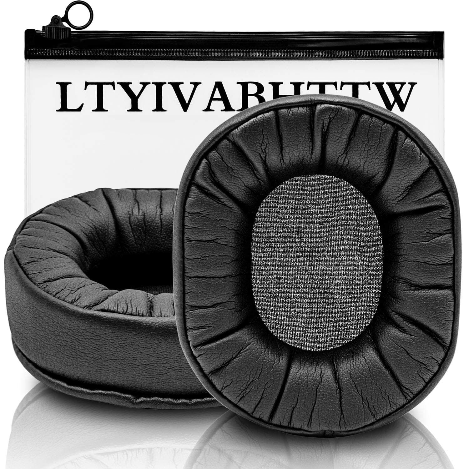 ATH M50X Replacement Ear Pads Compatible with ATH-M50 M40X M40, Arctis 7 5 3, Arctis 9X, Arctis Pro Wireless, Arctis Ear Cushions Memory Foam Earpads