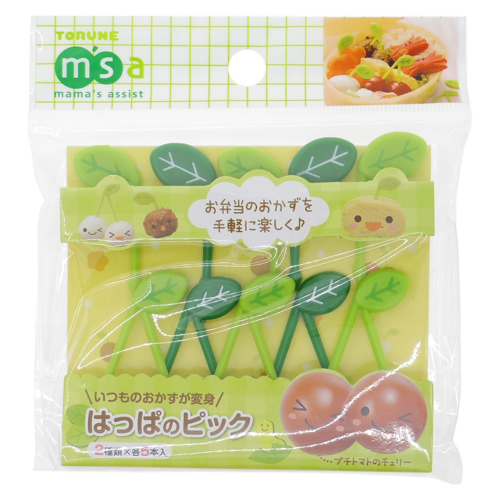 Torune Leaf Pick 10pcs P-2759 (Japan Import)