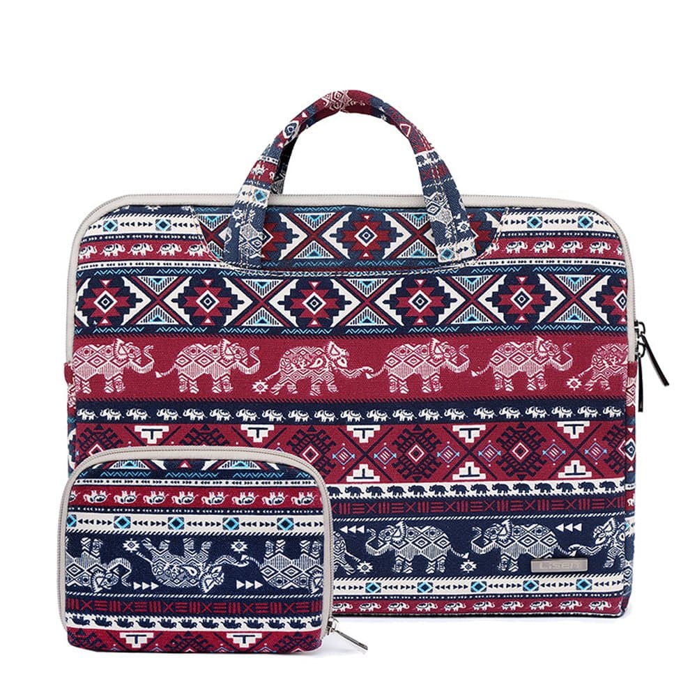 Comfysail 11.6-15.6 Inch Elegant Pattern Portable Laptop Sleeve with Handle Notebook Carrying Bag Tablet Pouch Ultrabook Case Cover for Apple/Asus/Acer/Dell/HP/Lenovo